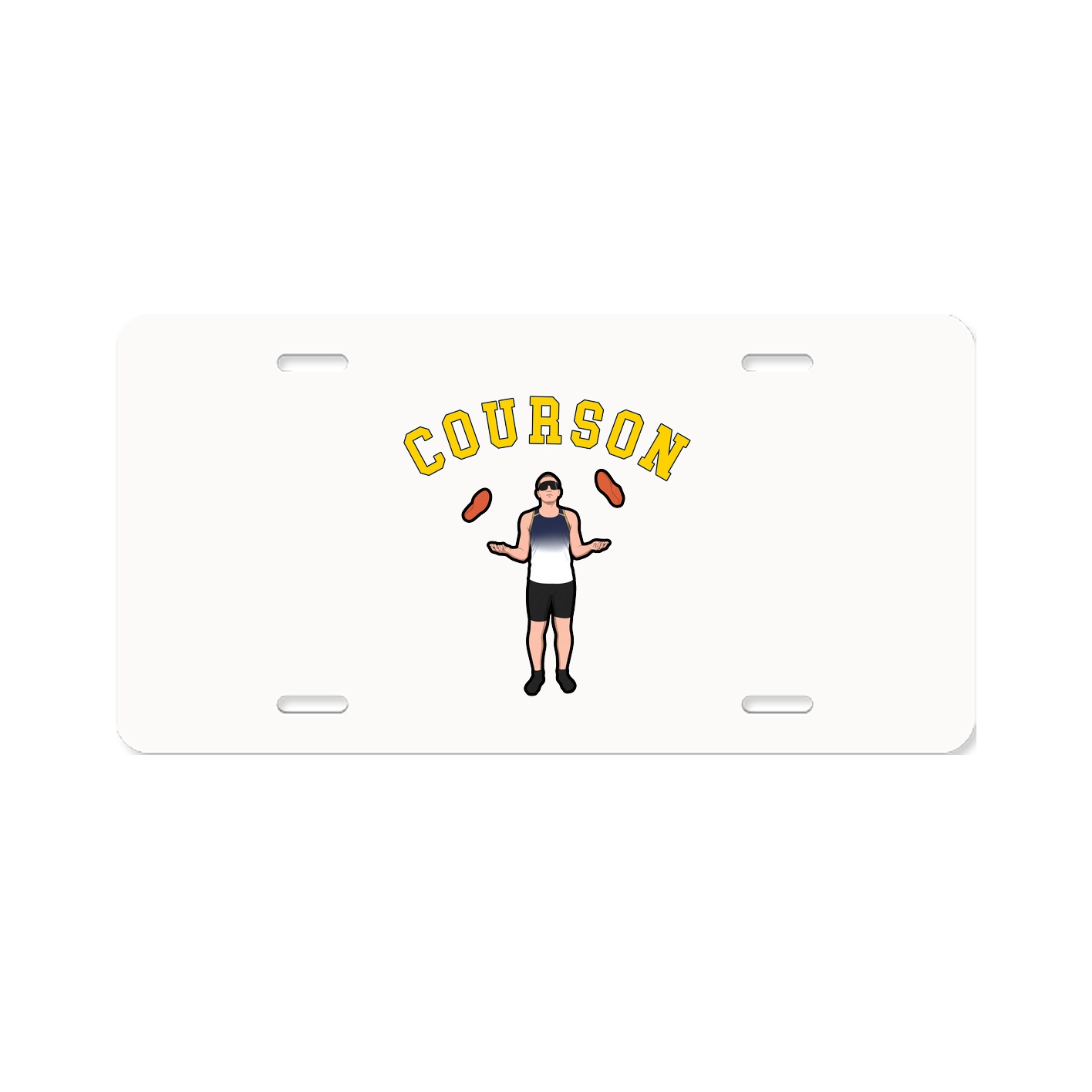License Plate — Shirsey Arch in Classic