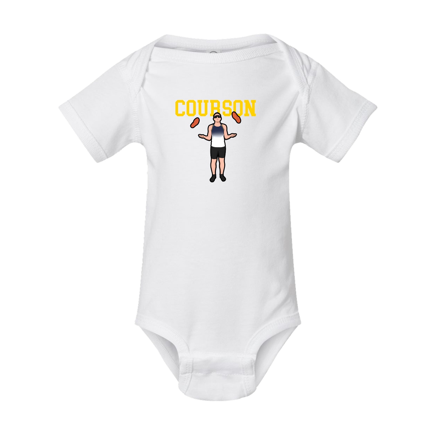 Baby Onesie — Shirsey in White