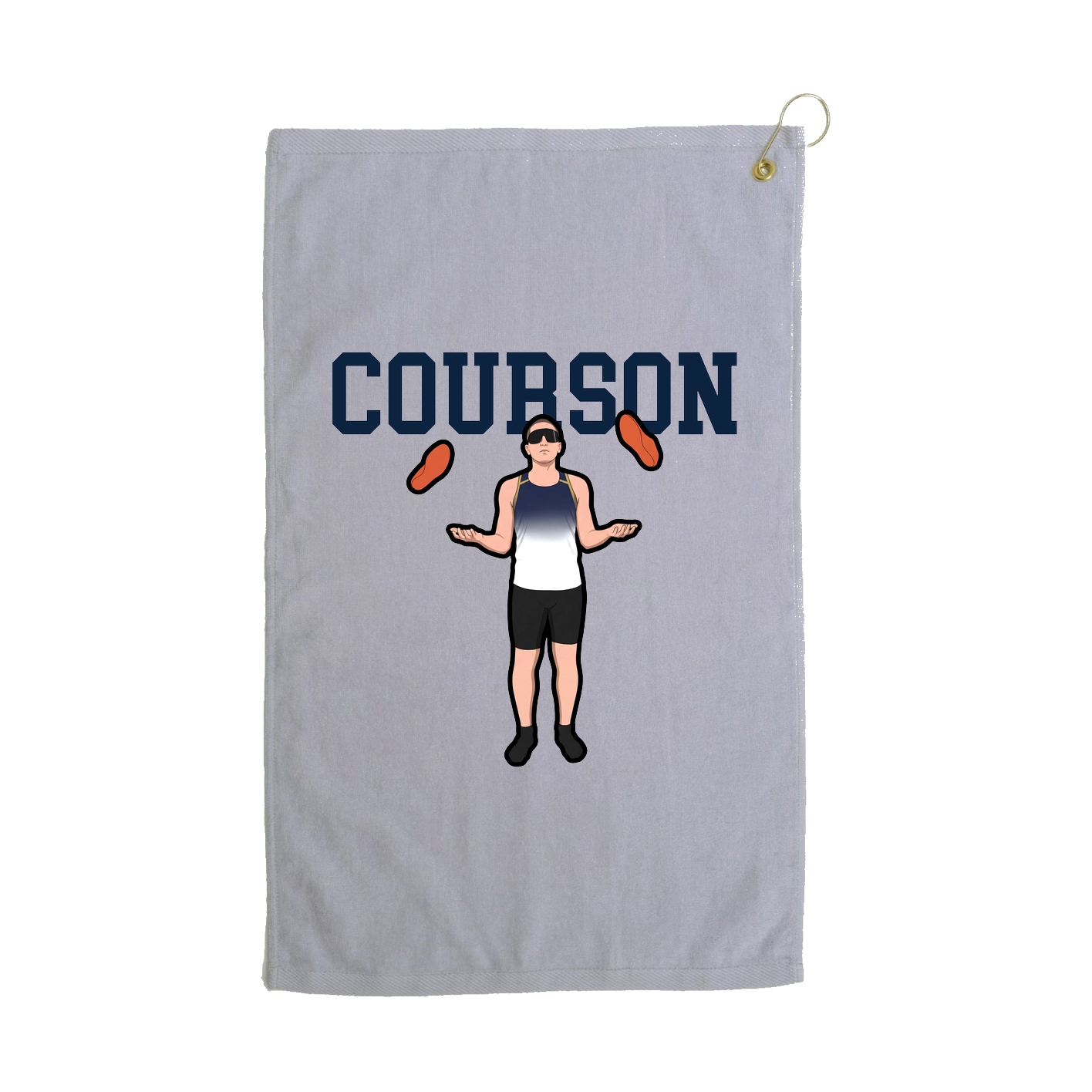 Golf Towel — Shirsey in Grey