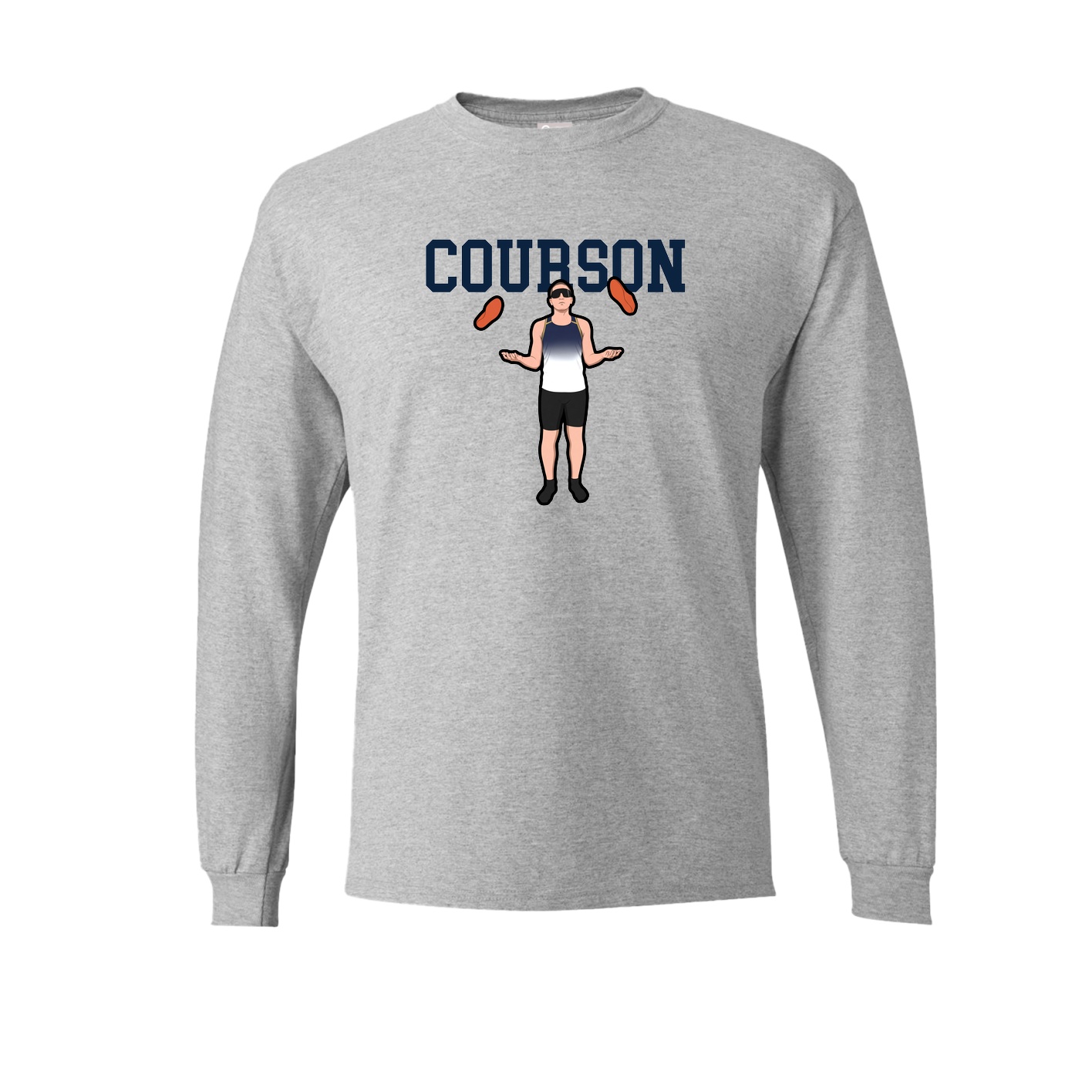 Long Sleeve Tee — Shirsey in Grey
