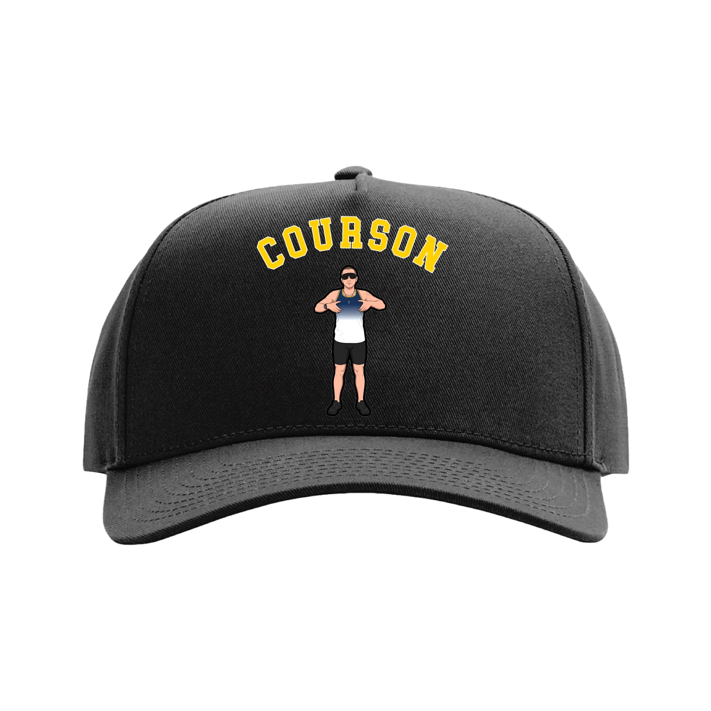 Full Fabric Five-Panel Champ Cap