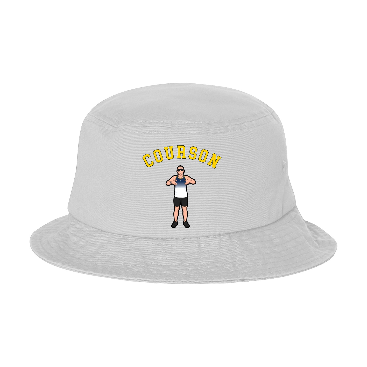 Bucket Cap — Shirsey Arch in White