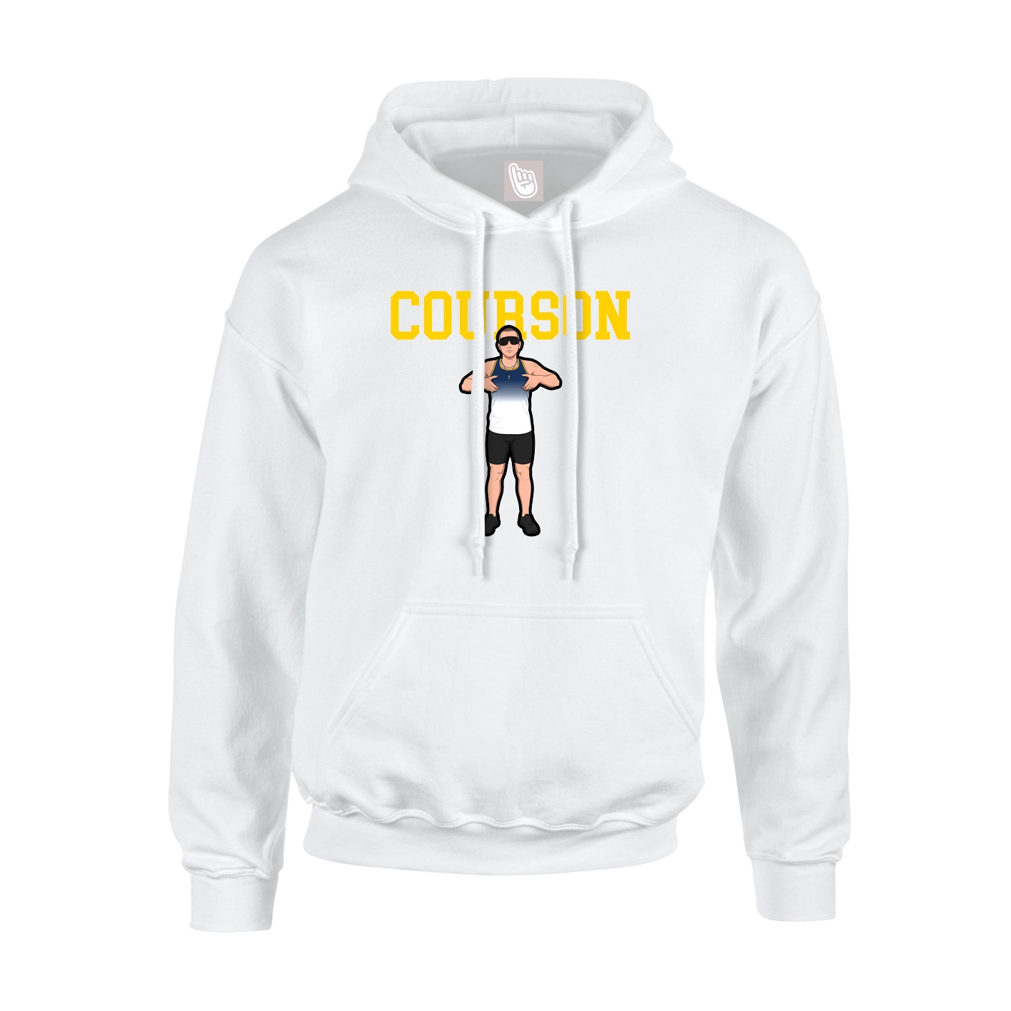 Youth Hoodie — Shirsey in White