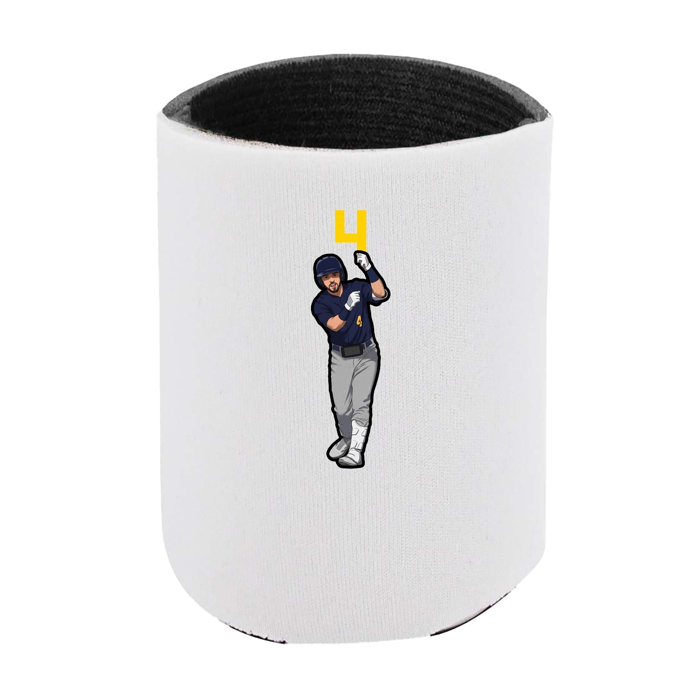 Can Holder — Number Top in White