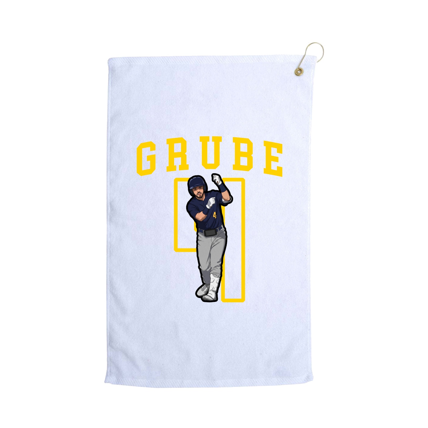 Golf Towel — Shirsey in White