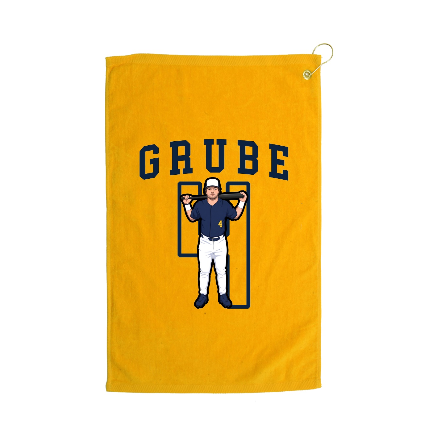 Golf Towel — Shirsey in Gold