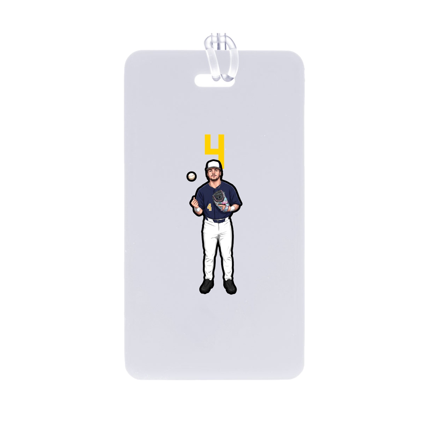 Bag Tag — Number Top in Classic