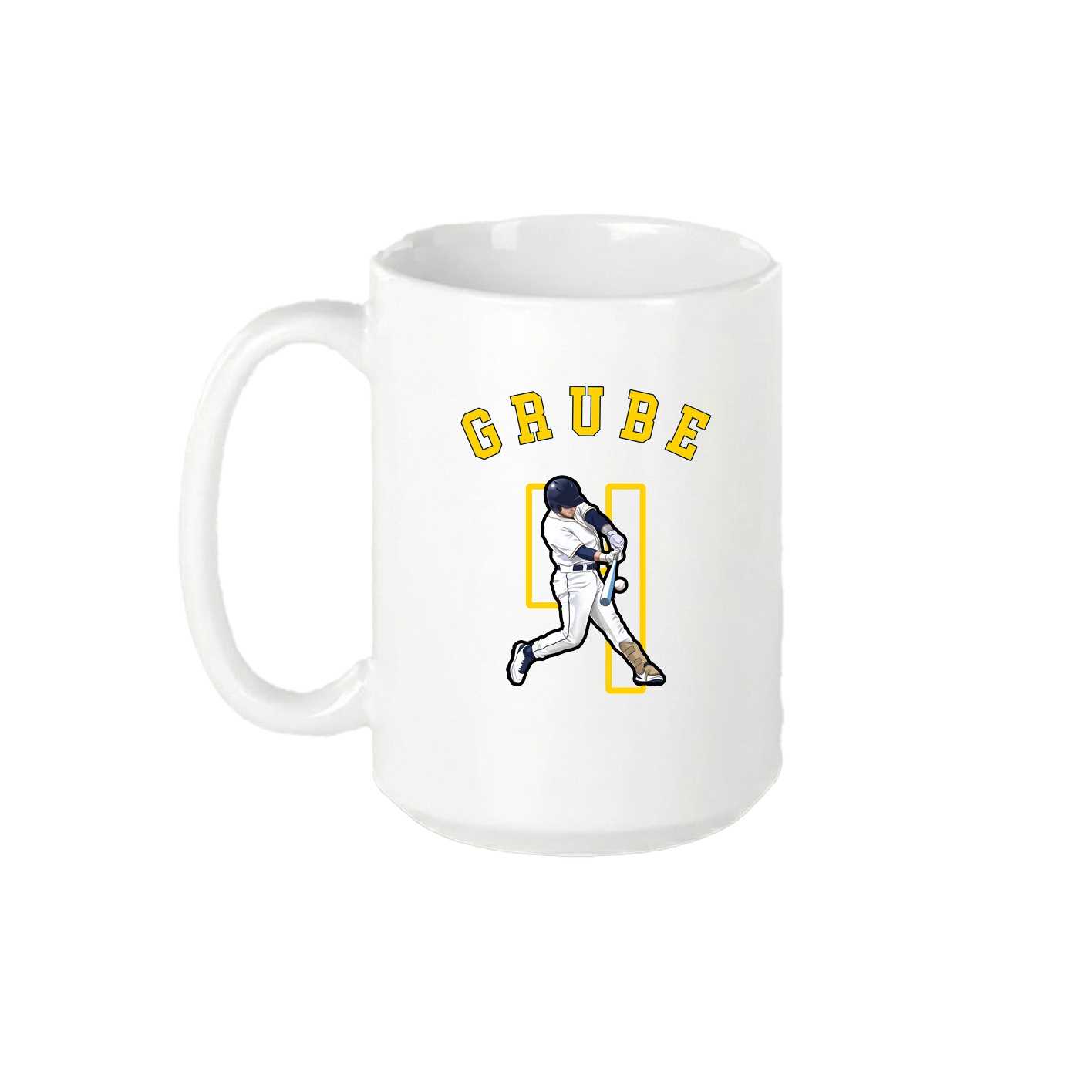 15oz Coffee Mug — Shirsey Arch in White
