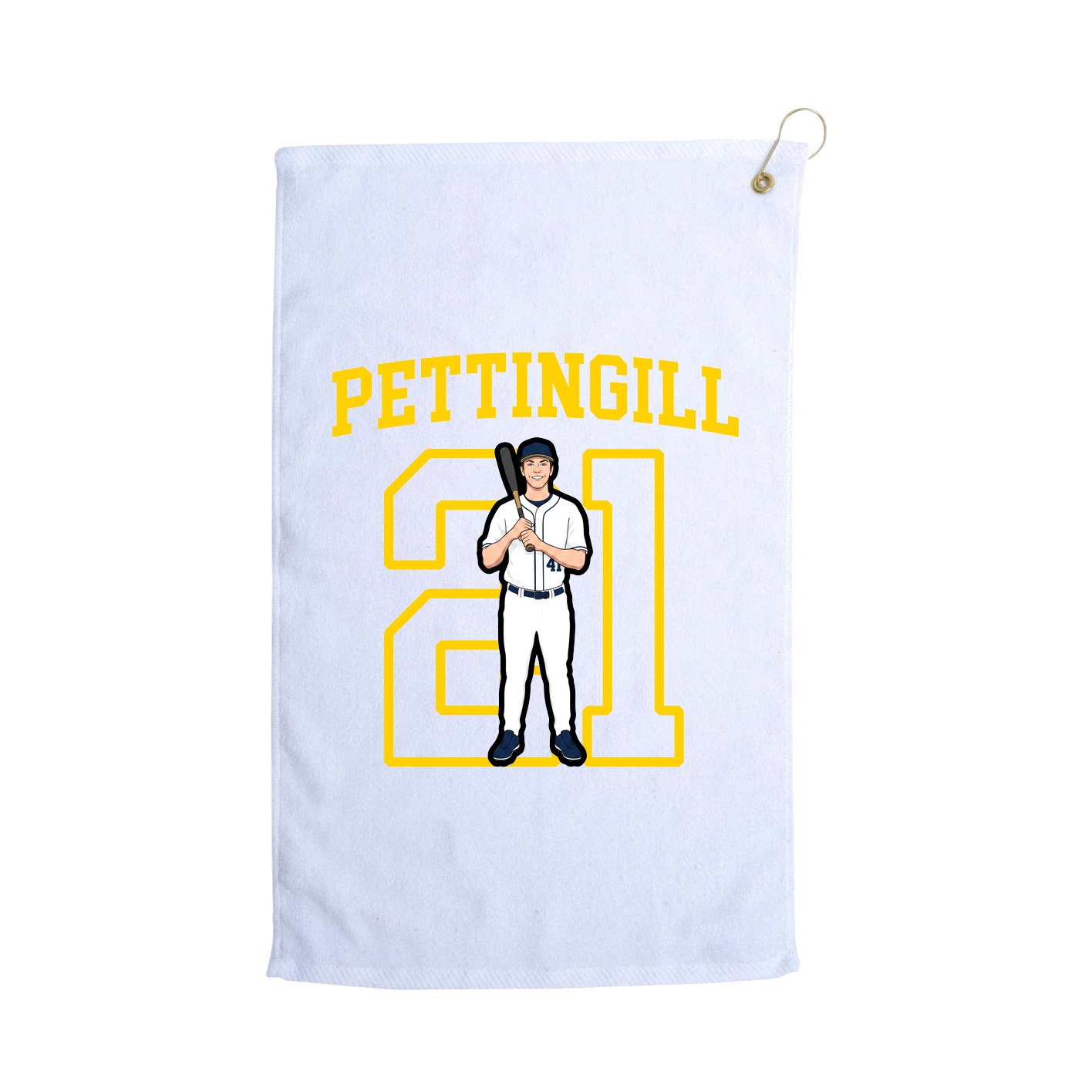 Golf Towel — Shirsey in White