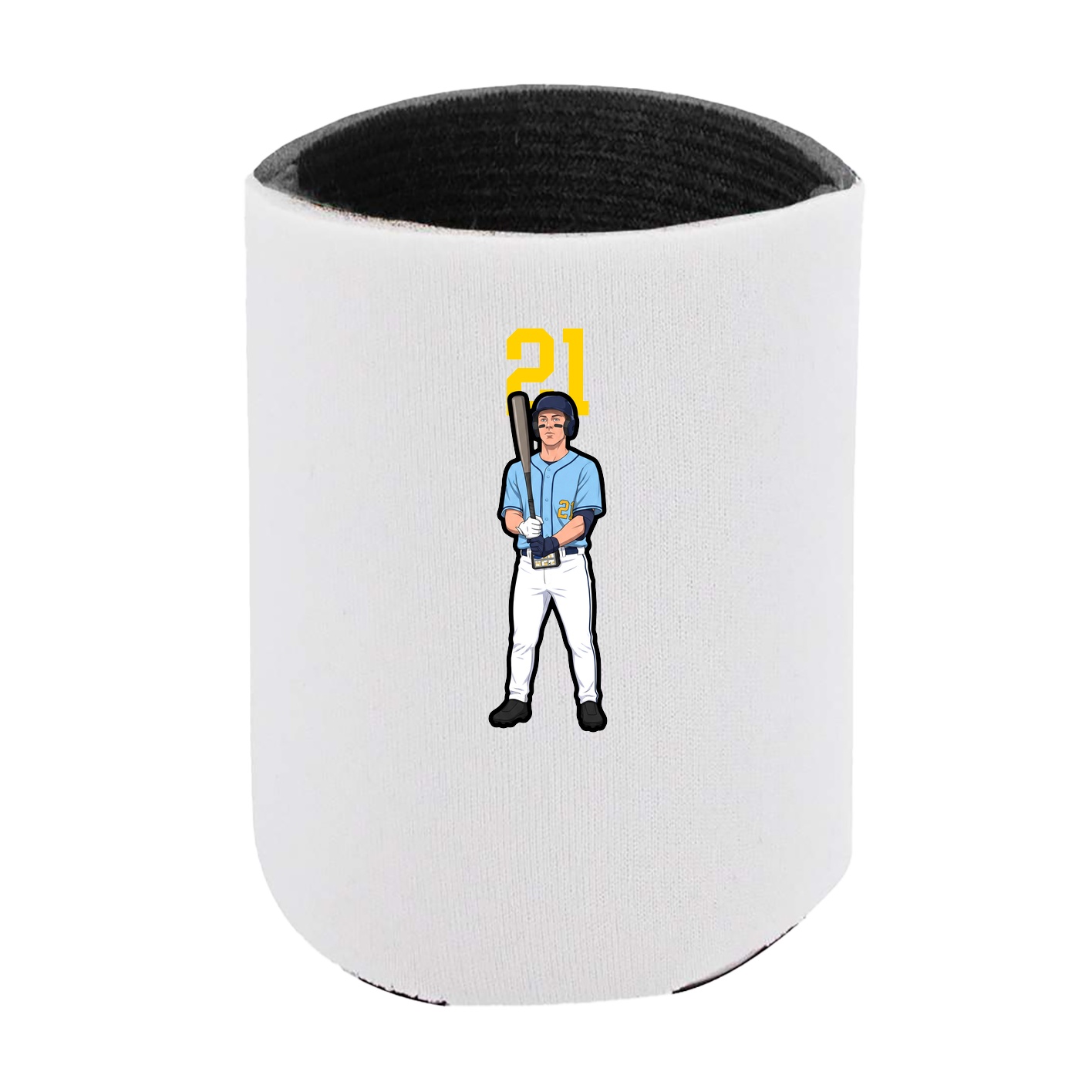 Can Holder — Number Top in White