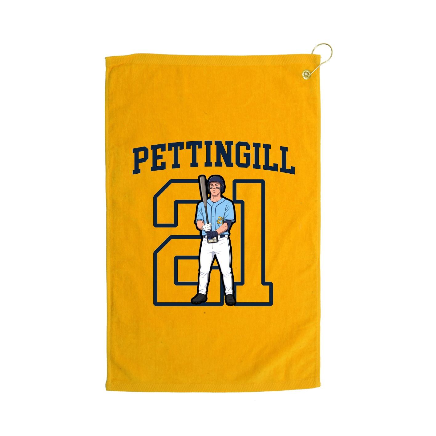 Golf Towel — Shirsey in Gold