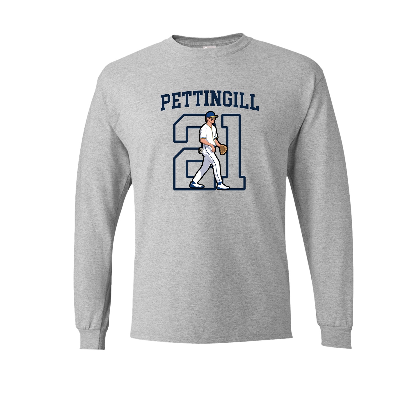 Long Sleeve Tee — Shirsey in Grey
