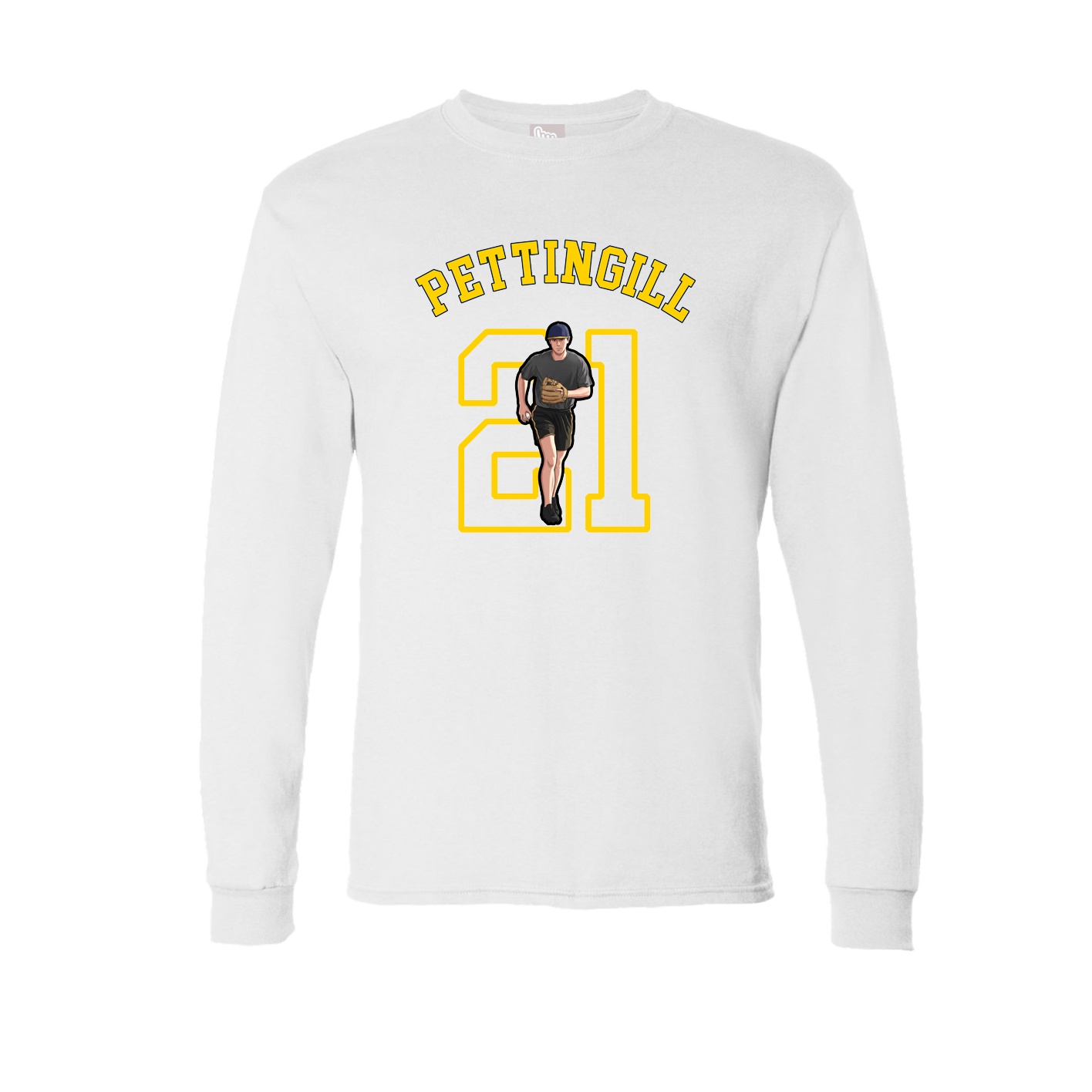 Long Sleeve Tee — Shirsey Arch in White