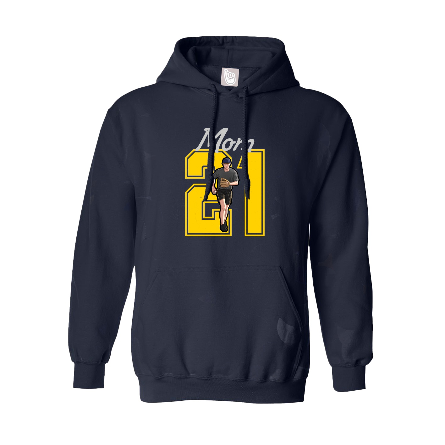 Youth Hoodie — Mothers Day Shirsey in Navy