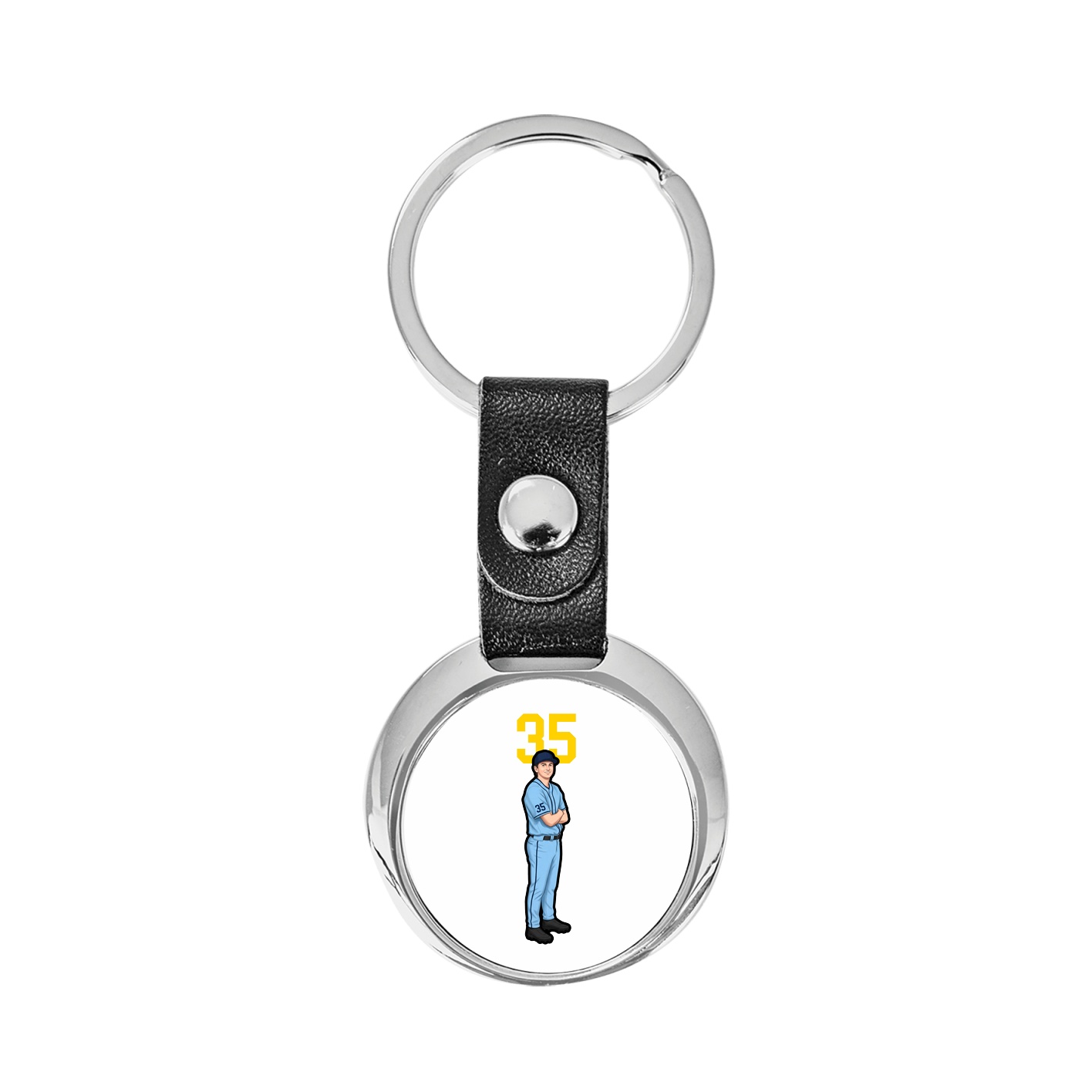 Key Chain — Number Top in Classic
