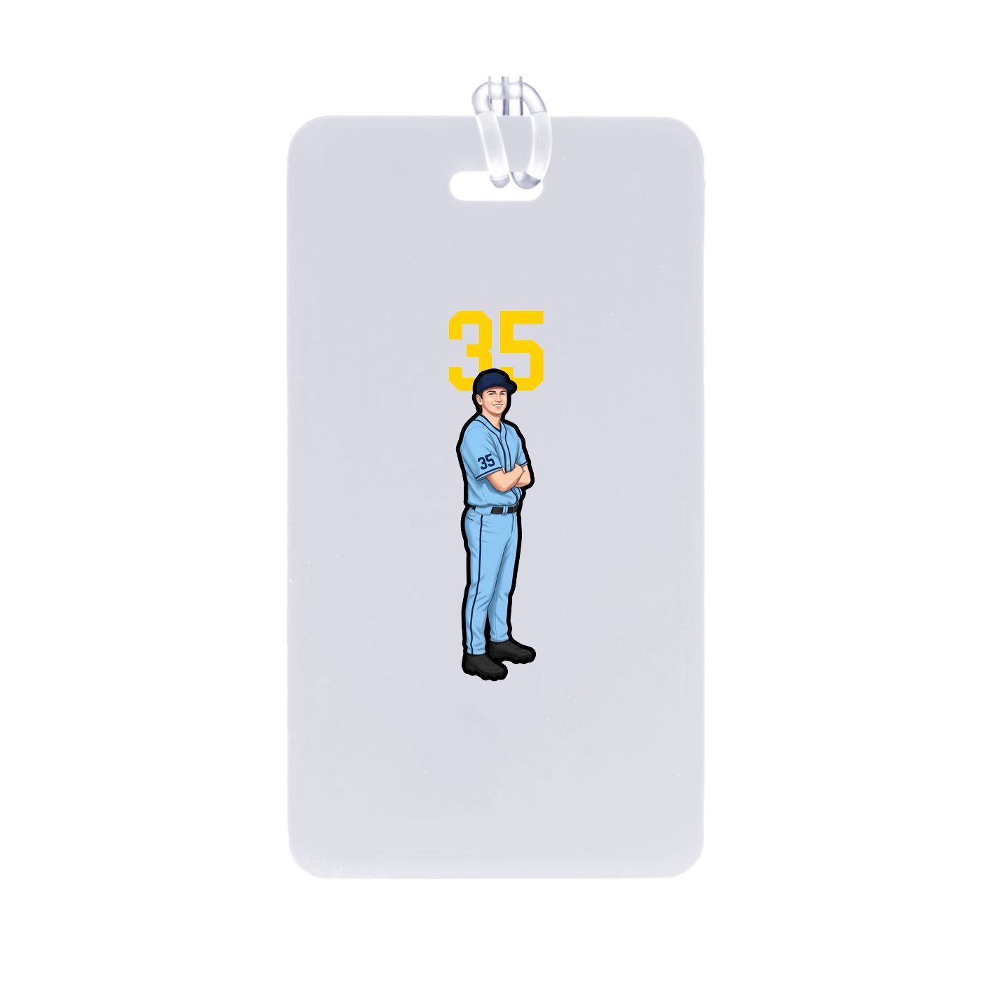 Bag Tag — Number Top in Classic