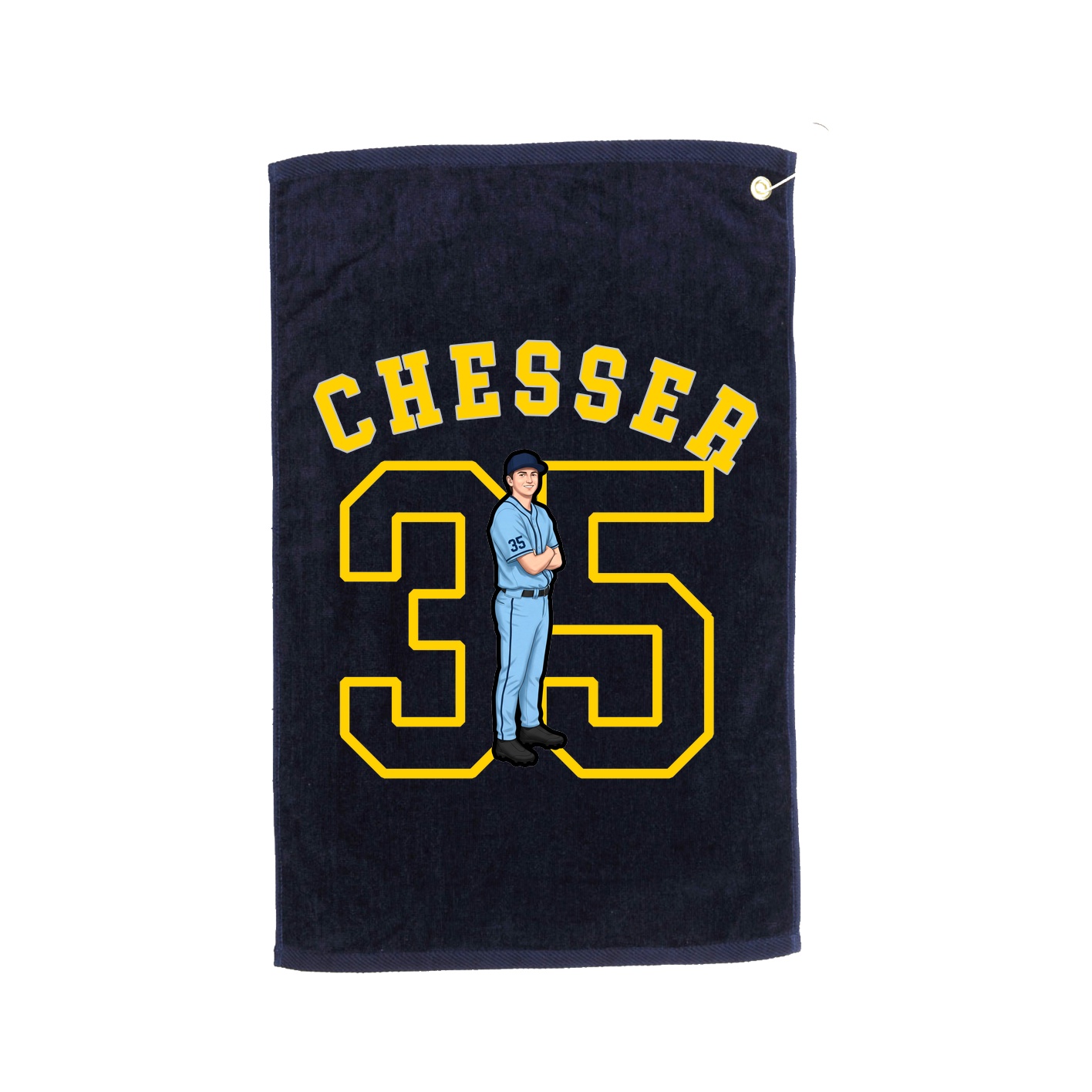 Terry Velour Golf Towel