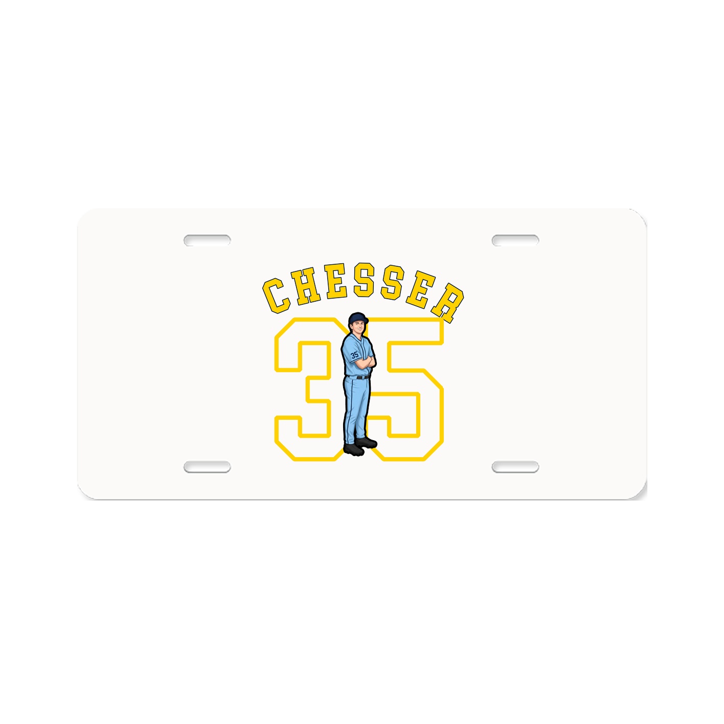 License Plate — Shirsey Arch in Classic