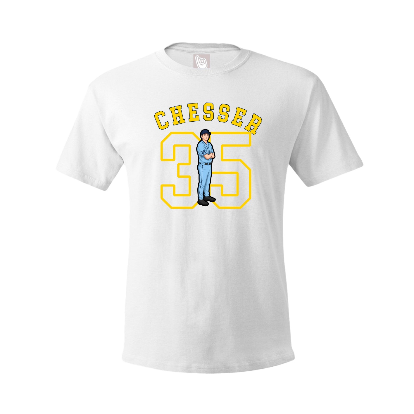 Youth Tee — Shirsey Arch in White
