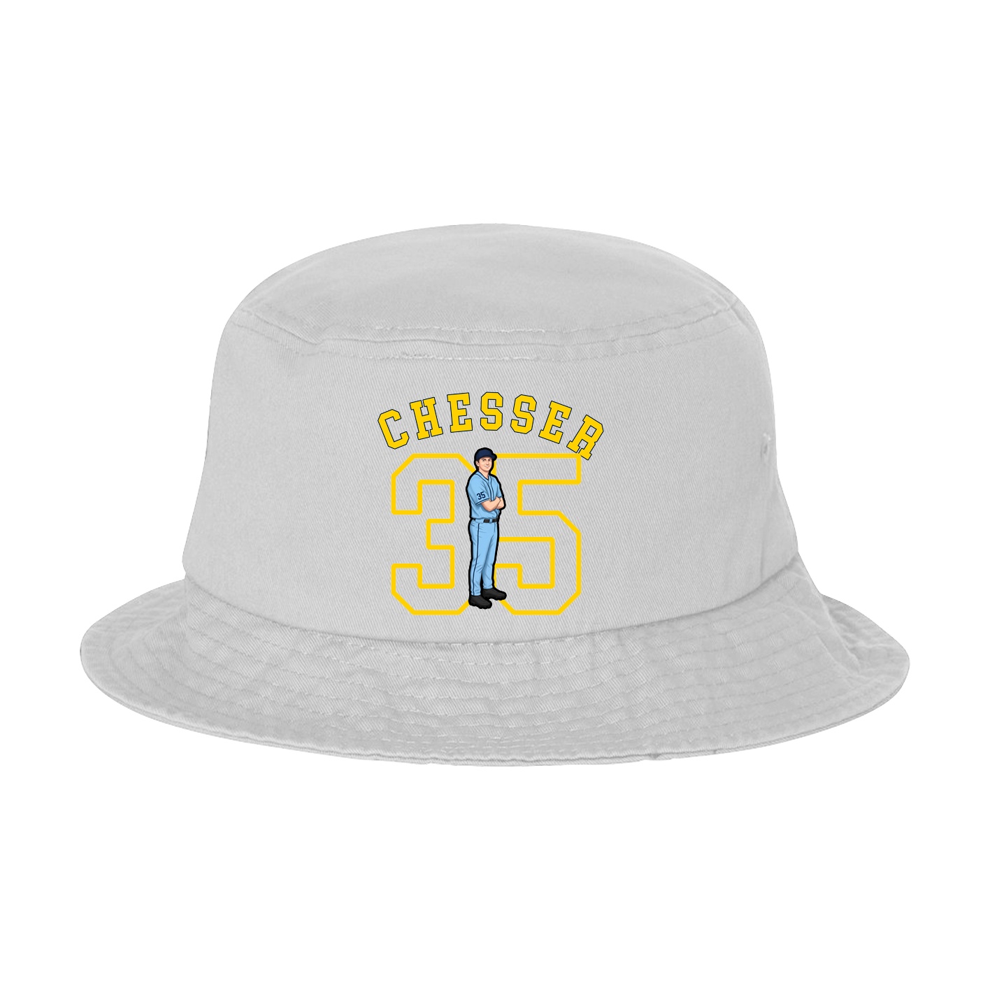 Bucket Cap — Shirsey Arch in White