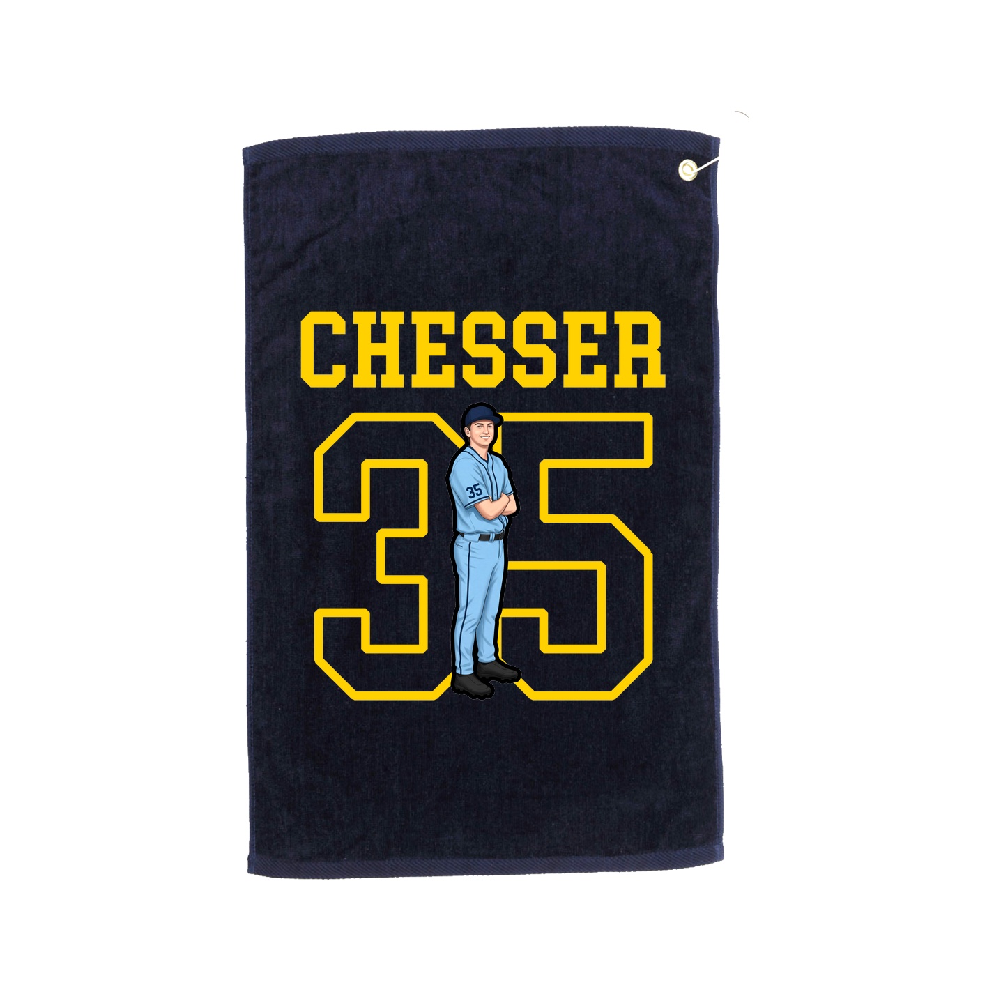 Golf Towel — Shirsey in Navy