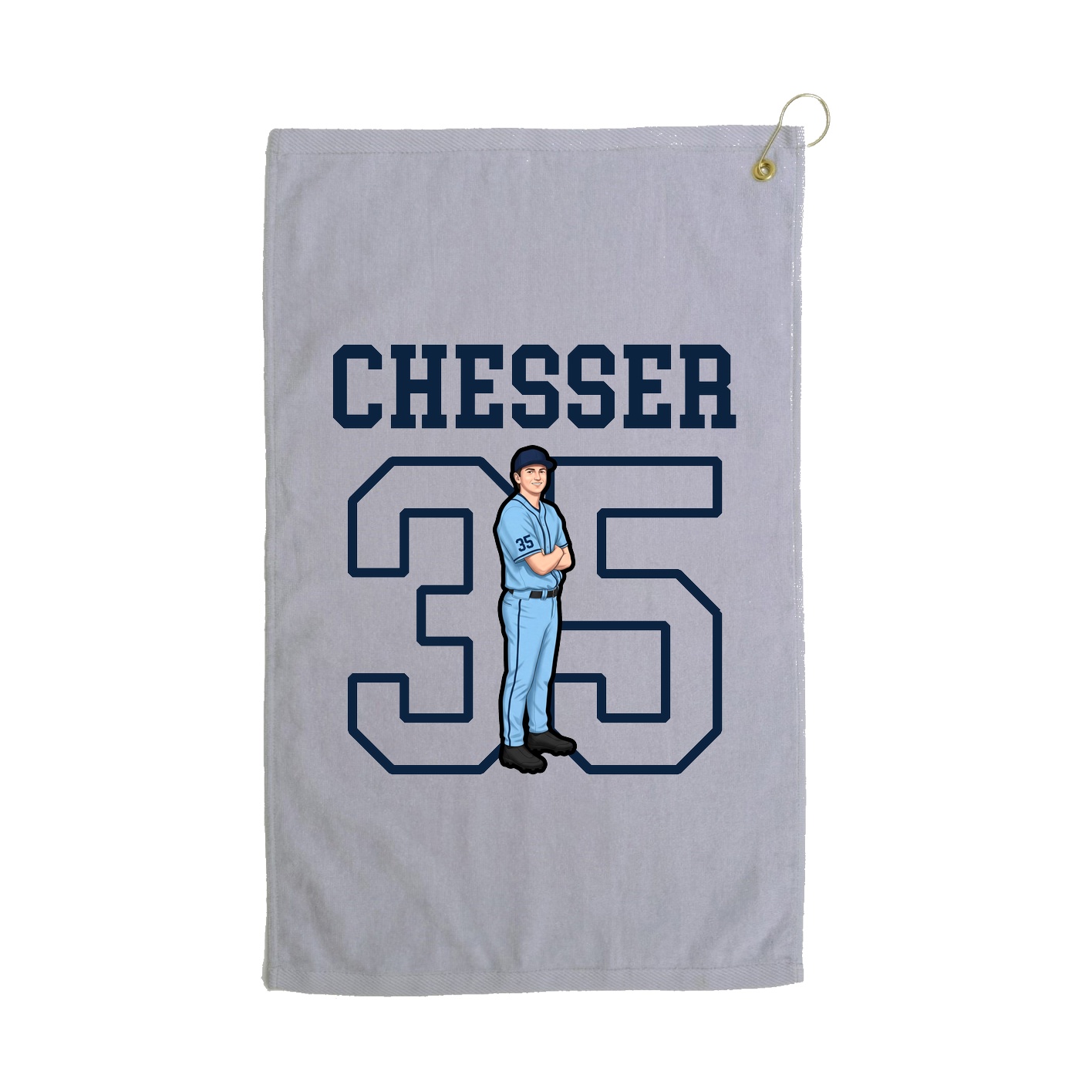 Golf Towel — Shirsey in Grey