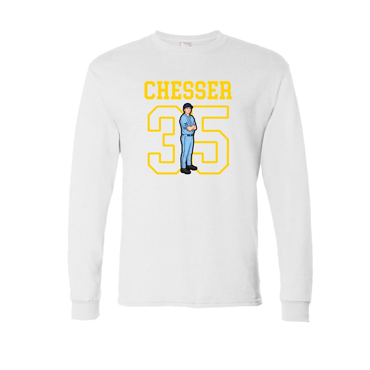 Long Sleeve Tee — Shirsey in White