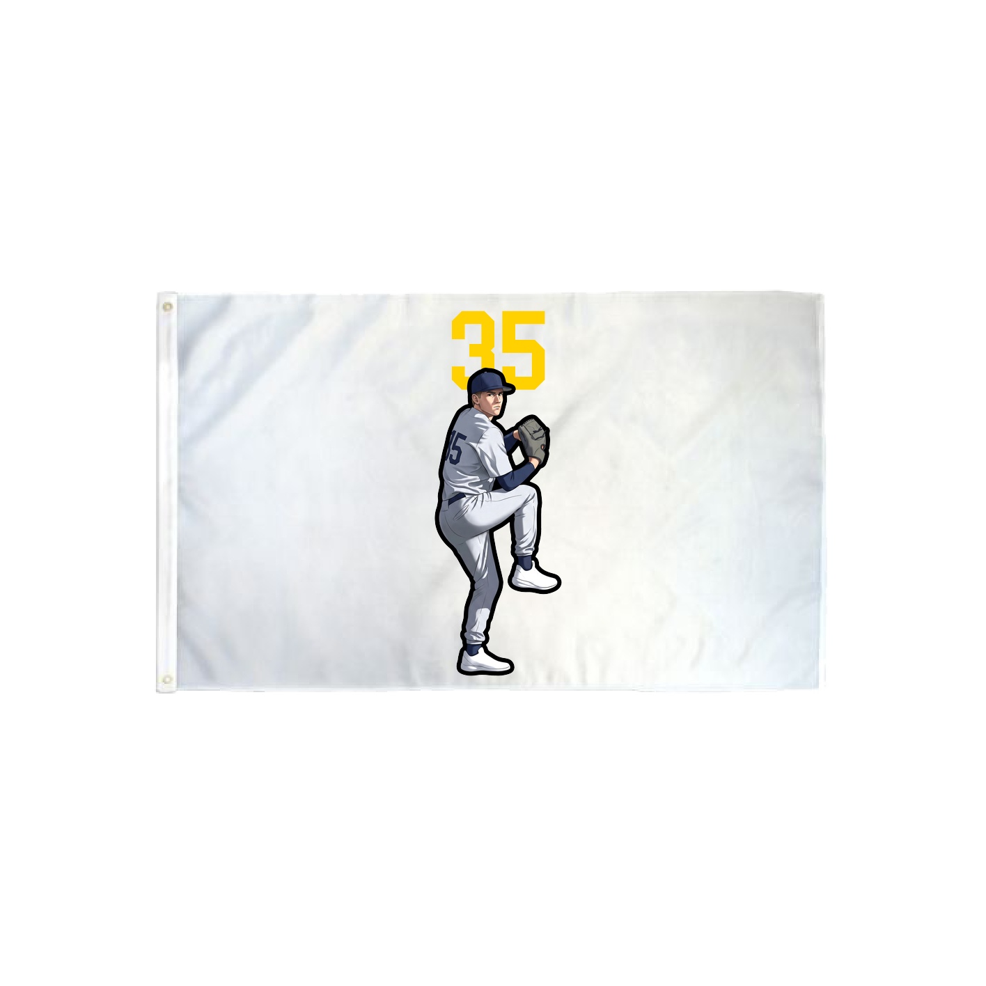 3x5 Flag — Number Top in Classic