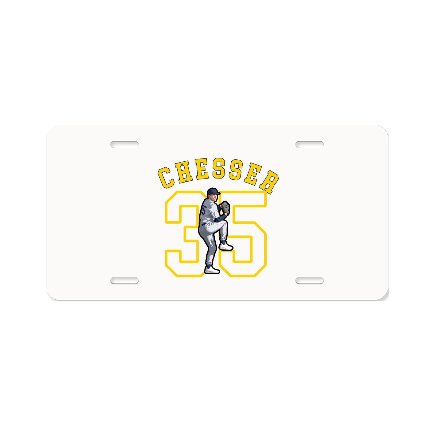 License Plate — Shirsey Arch in Classic
