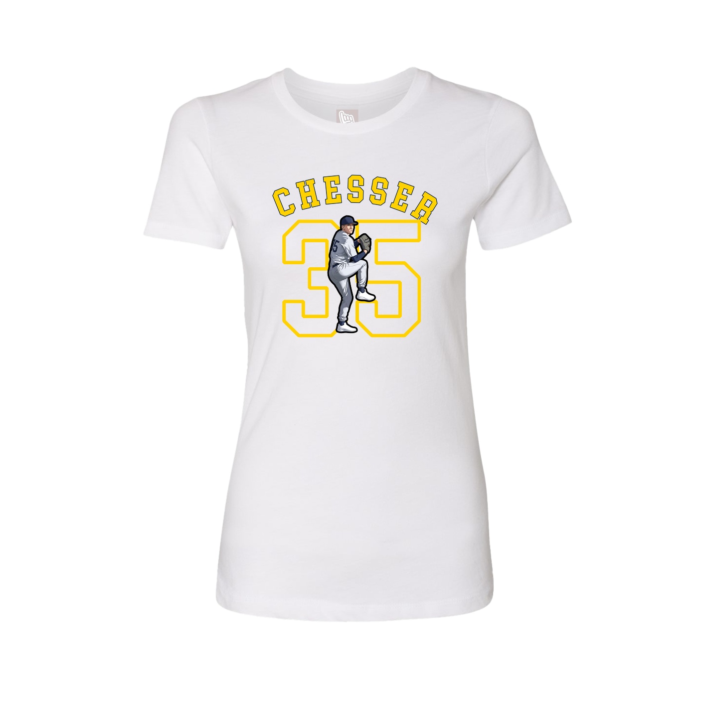 Womens Tee — Shirsey Arch in White