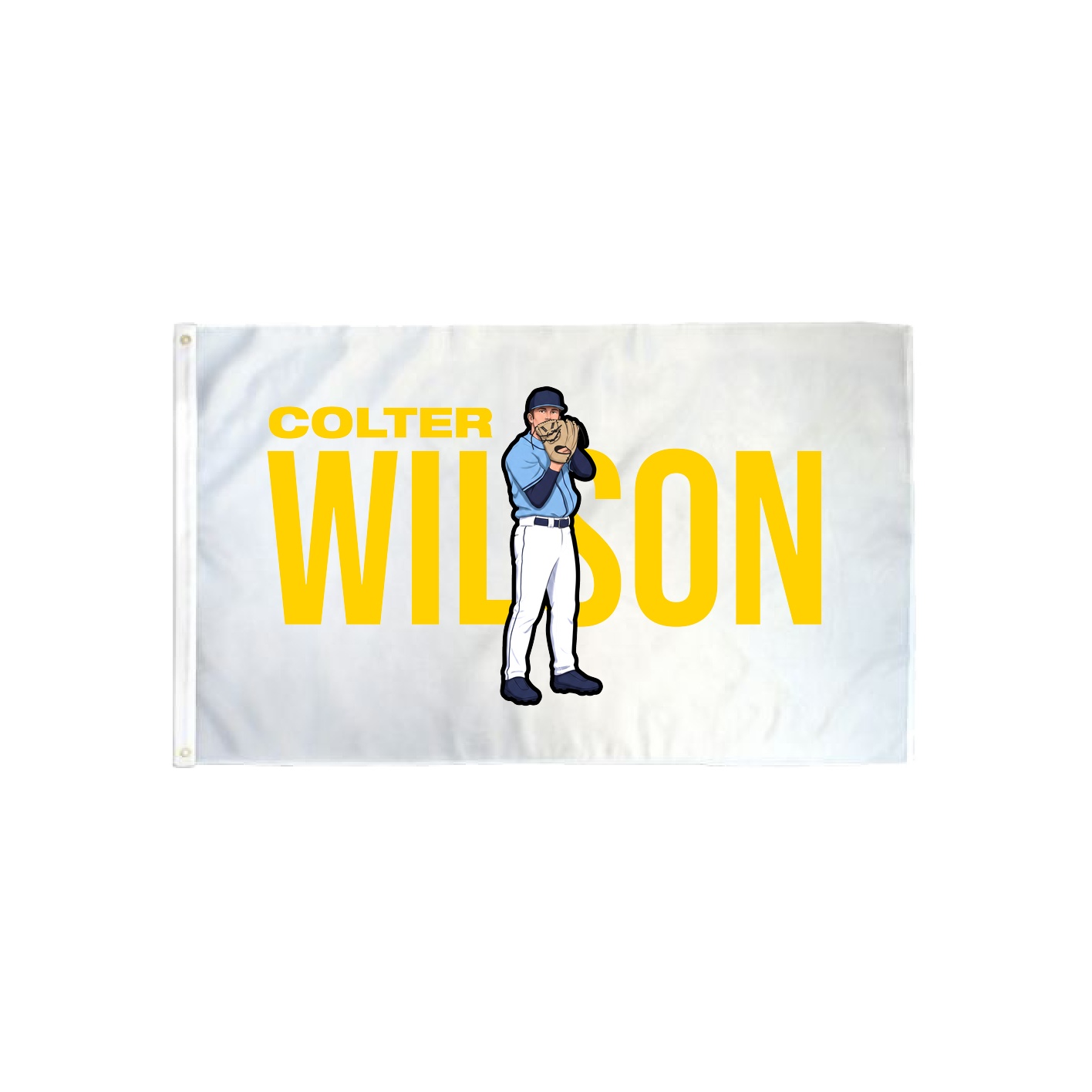3x5 Flag — Player Name in Classic