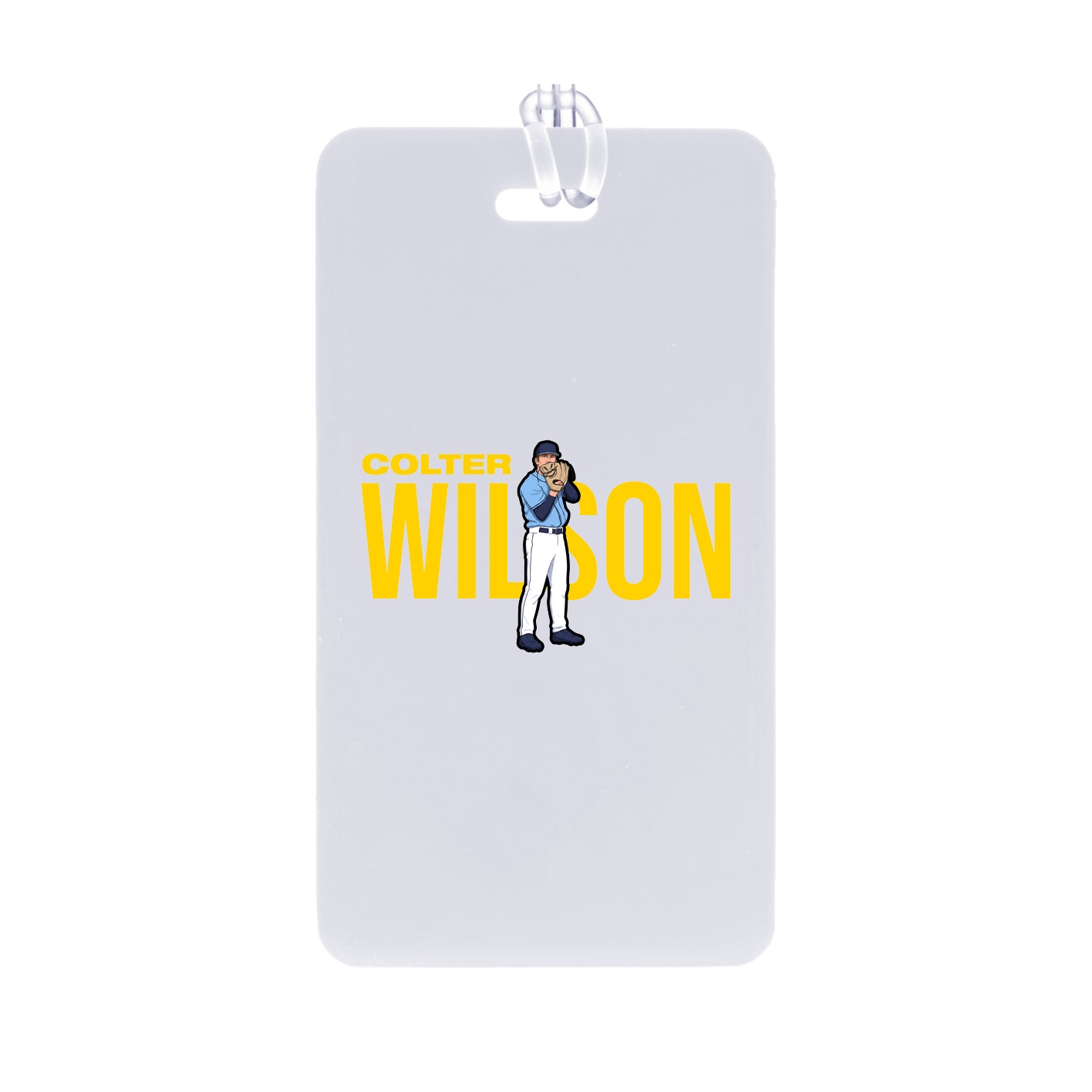 Bag Tag — Player Name in Classic