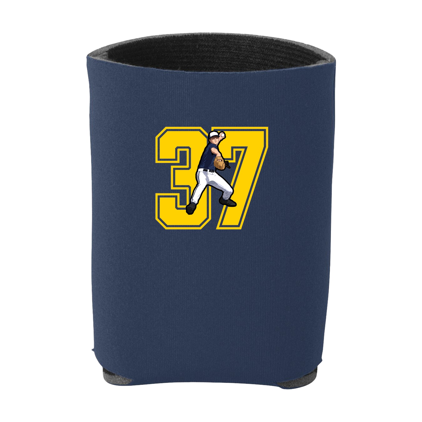 Can Holder — Number in Navy