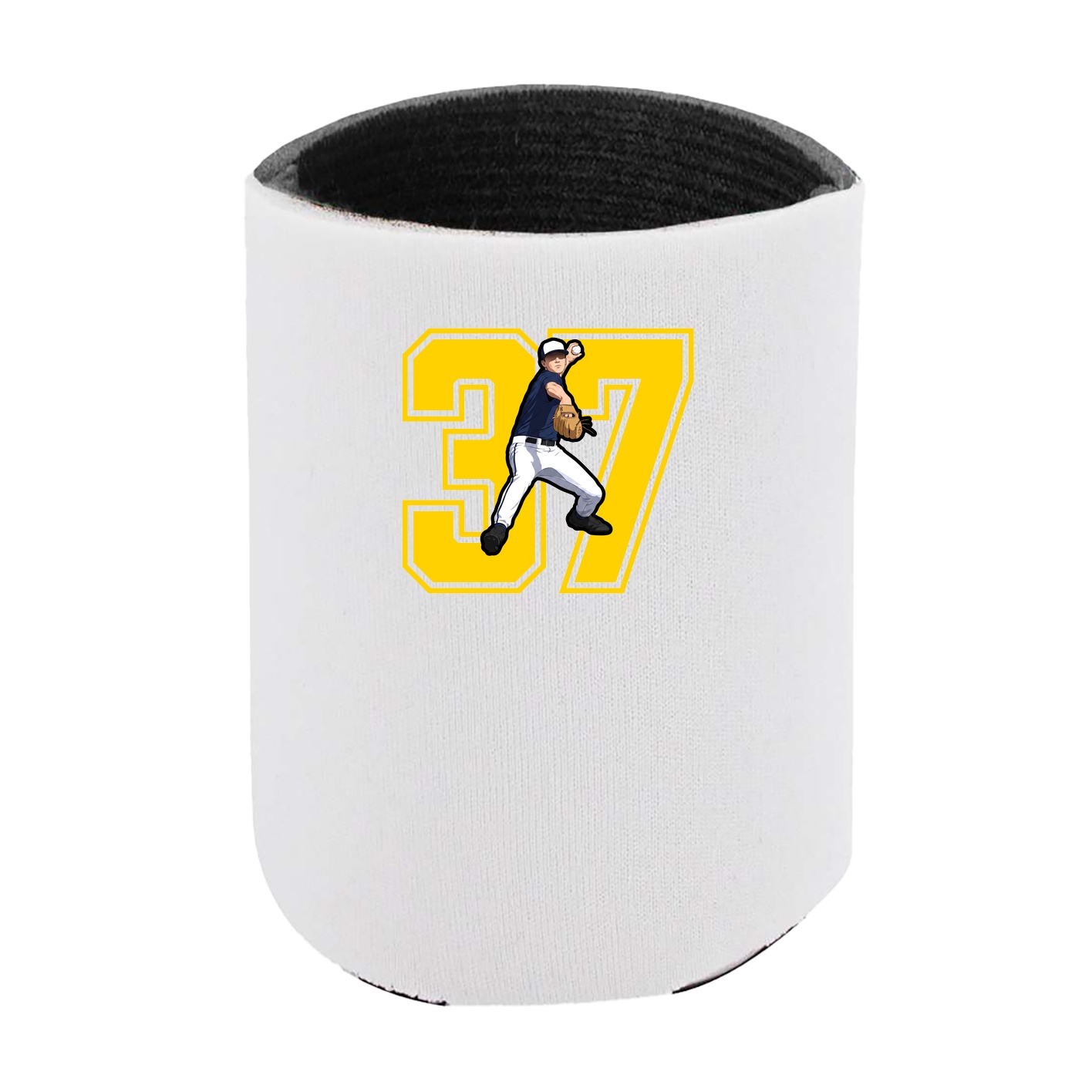 Can Holder — Number in White