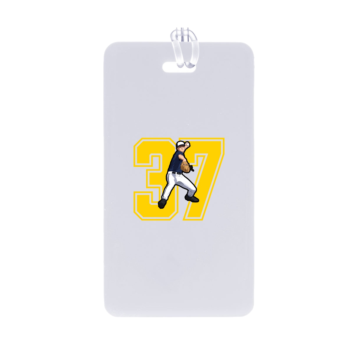 Bag Tag — Number in Classic