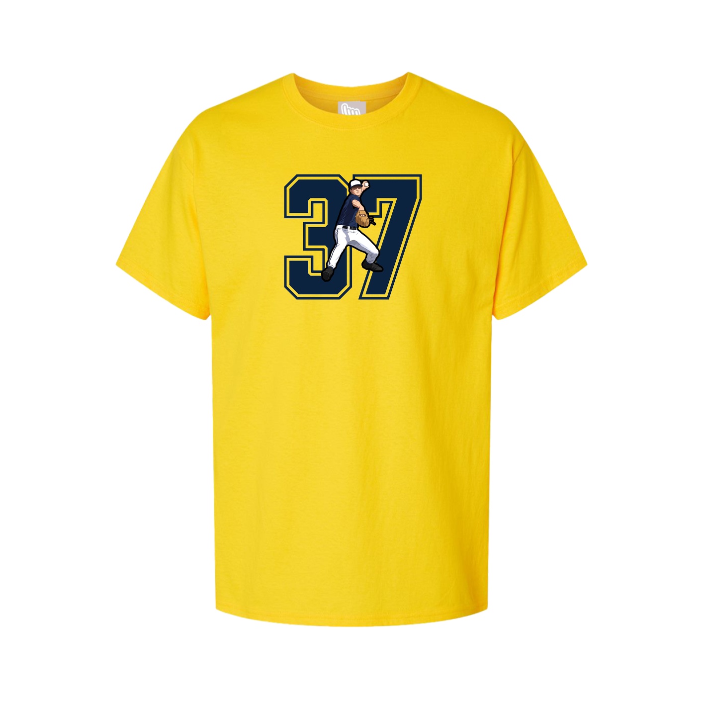 Tee — Number in Gold