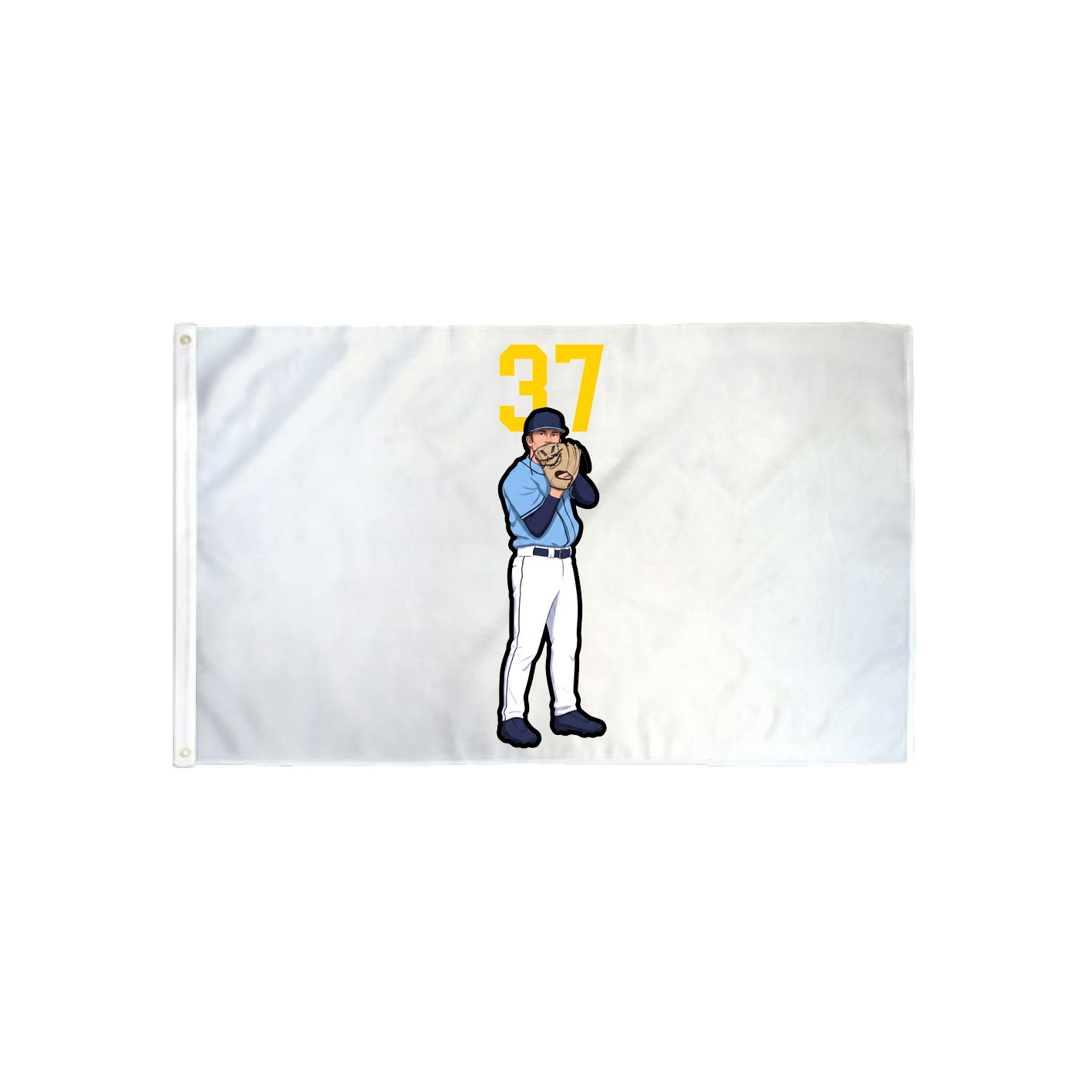 3x5 Flag — Number Top in Classic