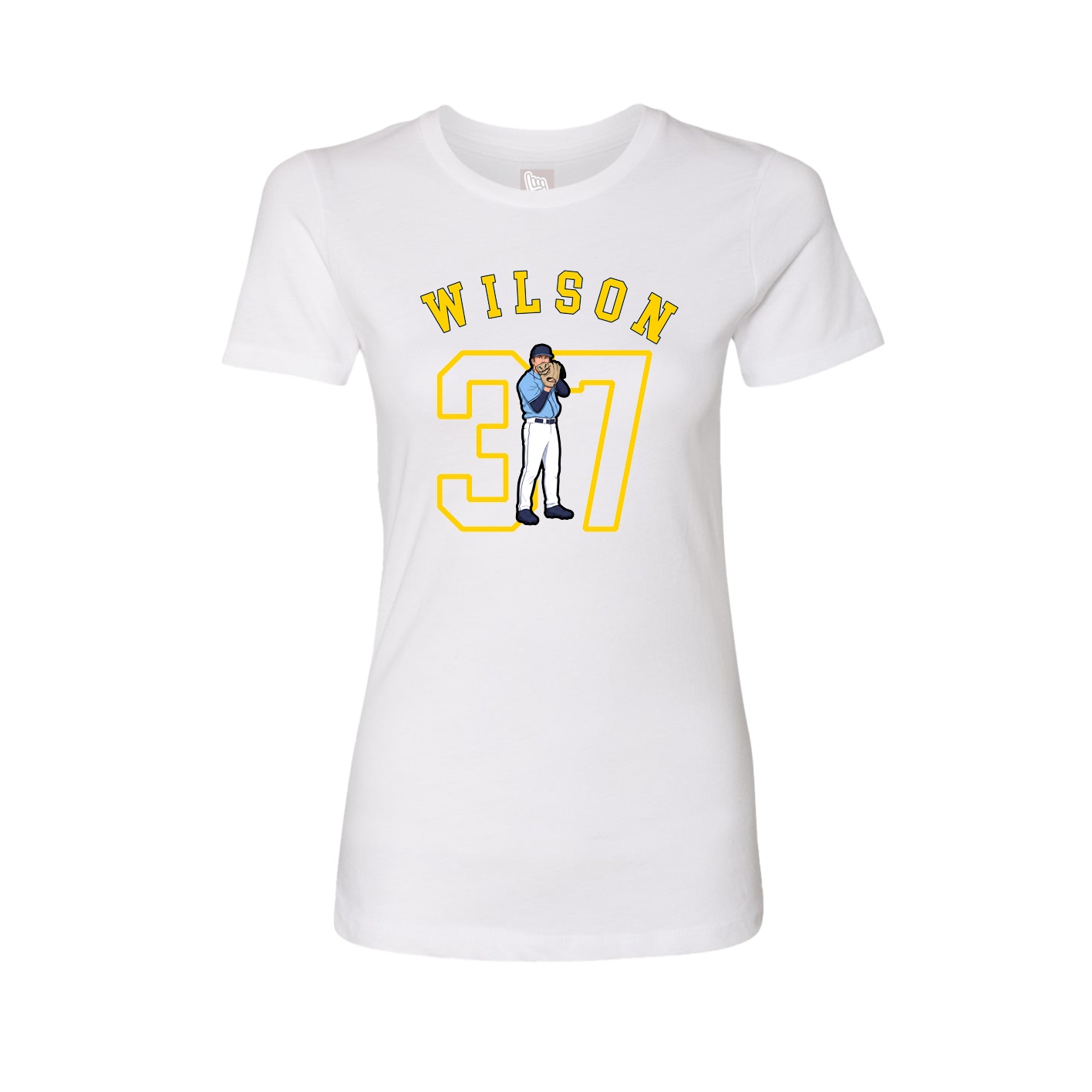 Womens Tee — Shirsey Arch in White
