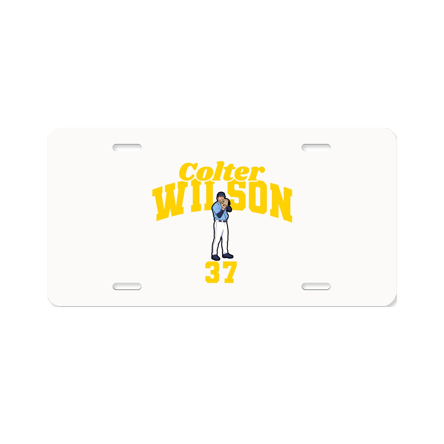 License Plate — Signature Arch in Classic
