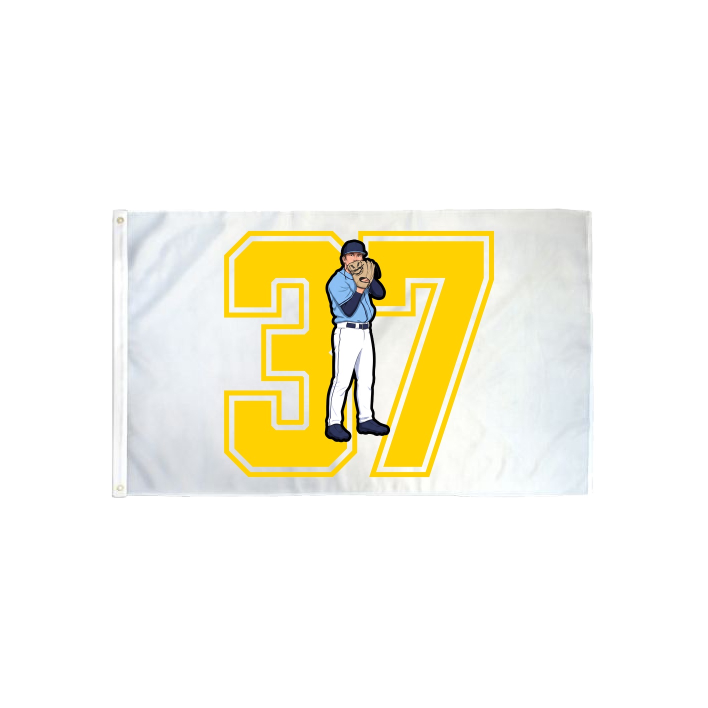 3x5 Flag — Number in Classic