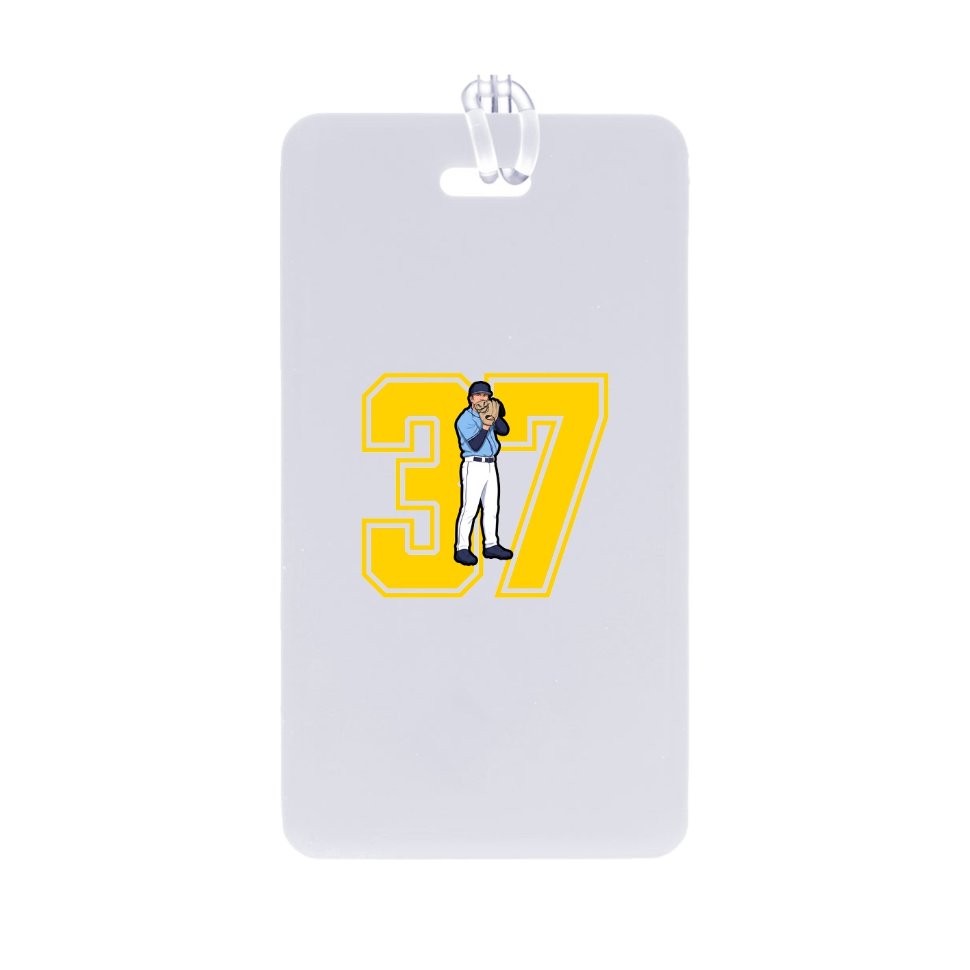 Bag Tag — Number in Classic