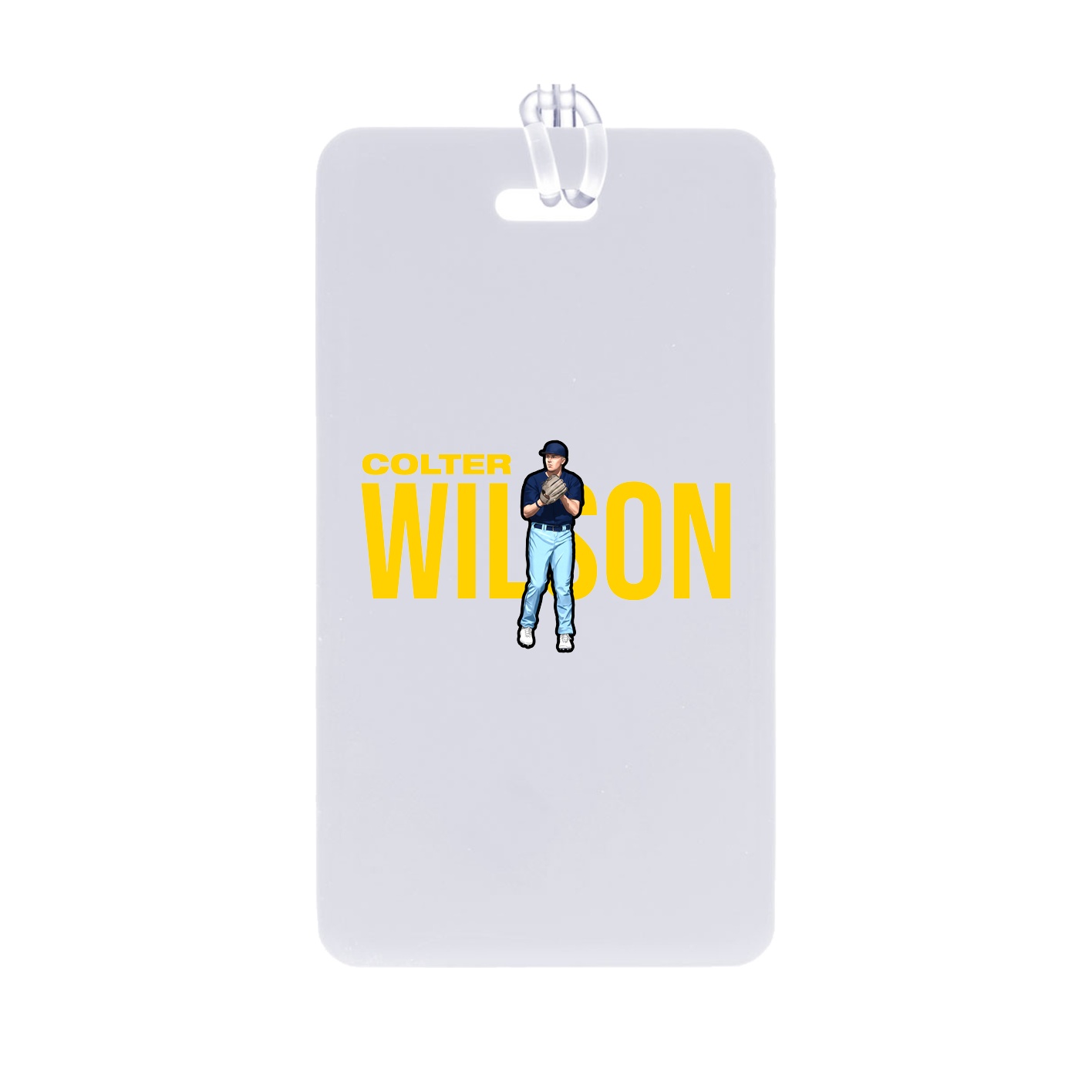 Bag Tag — Player Name in Classic
