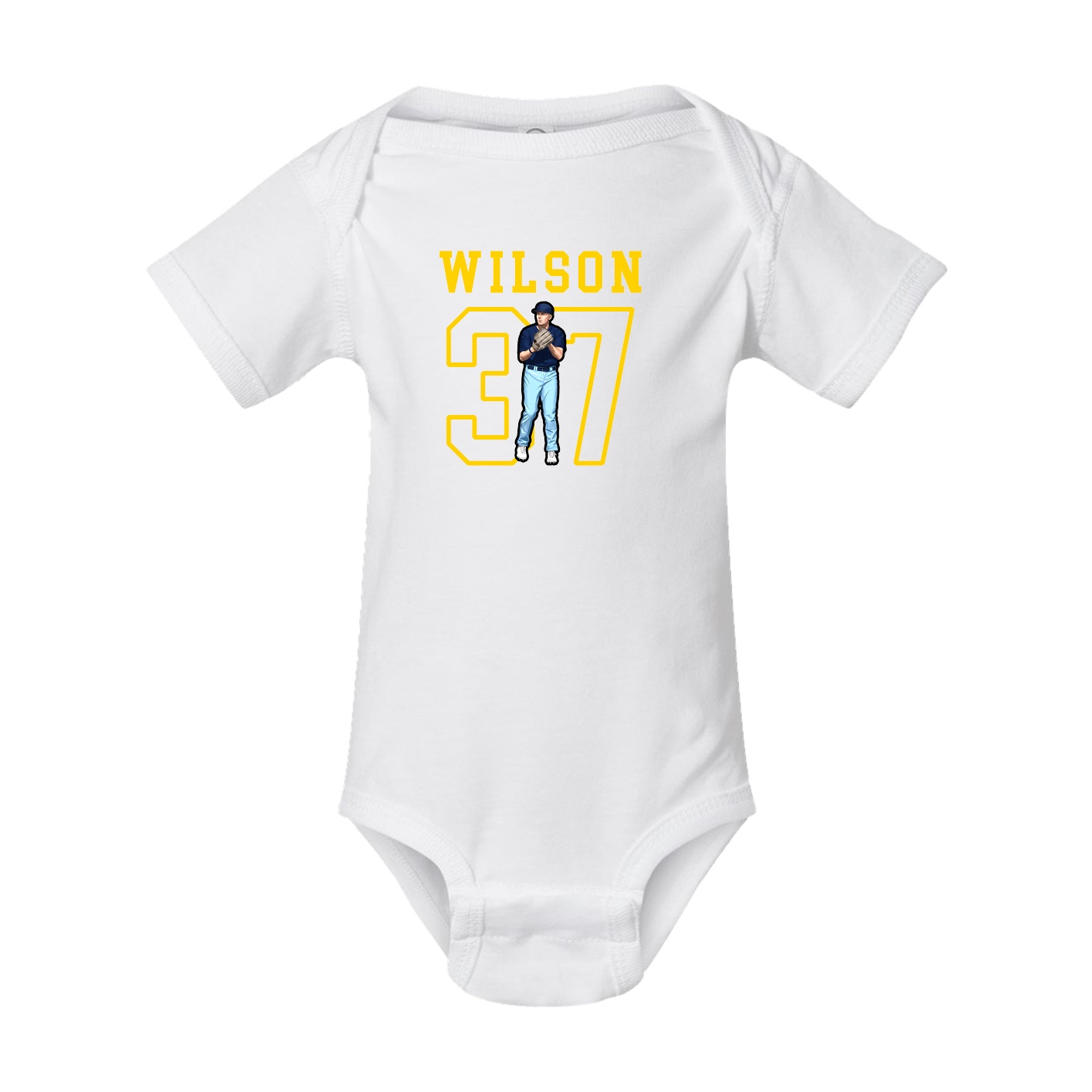 Baby Onesie — Shirsey in White