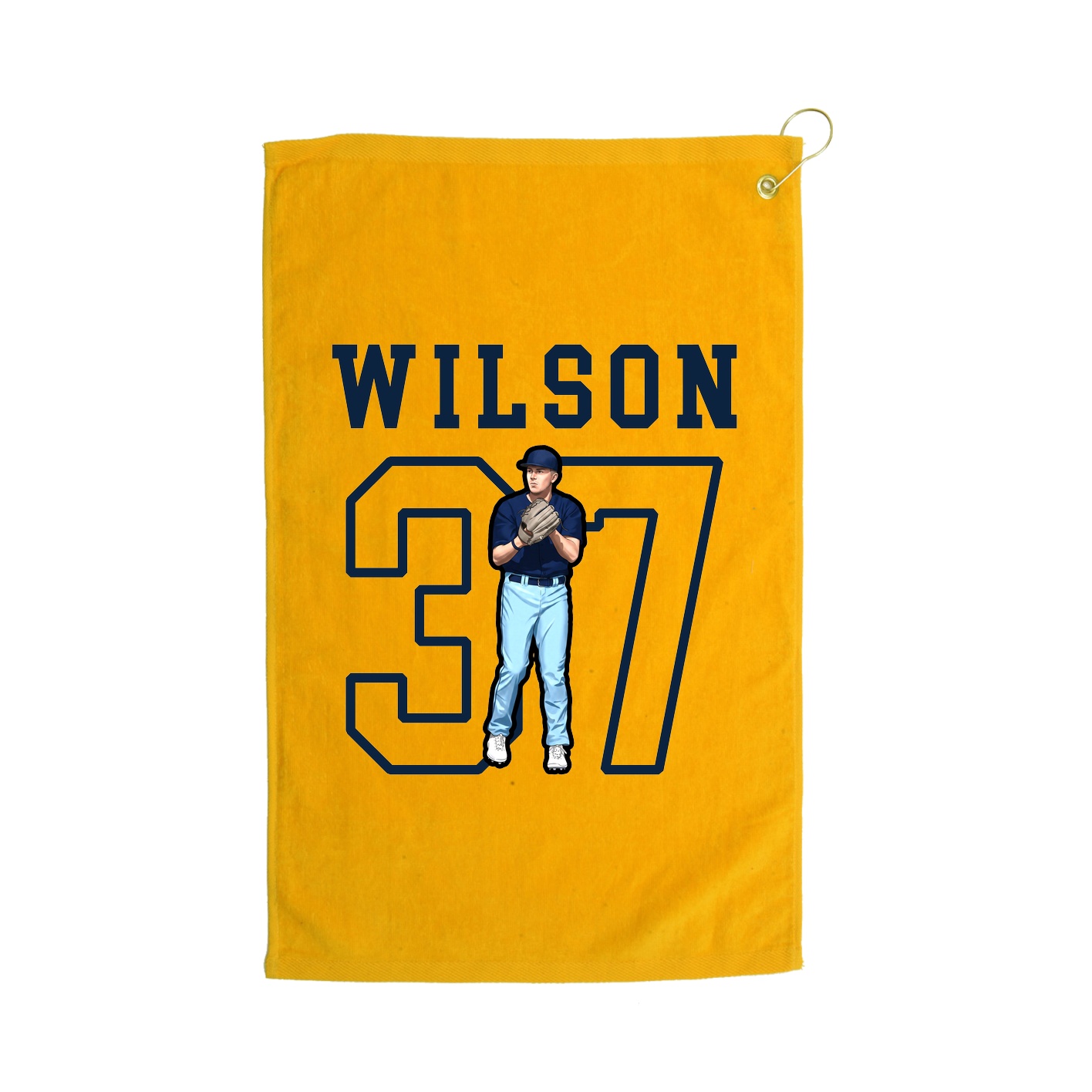 Golf Towel — Shirsey in Gold