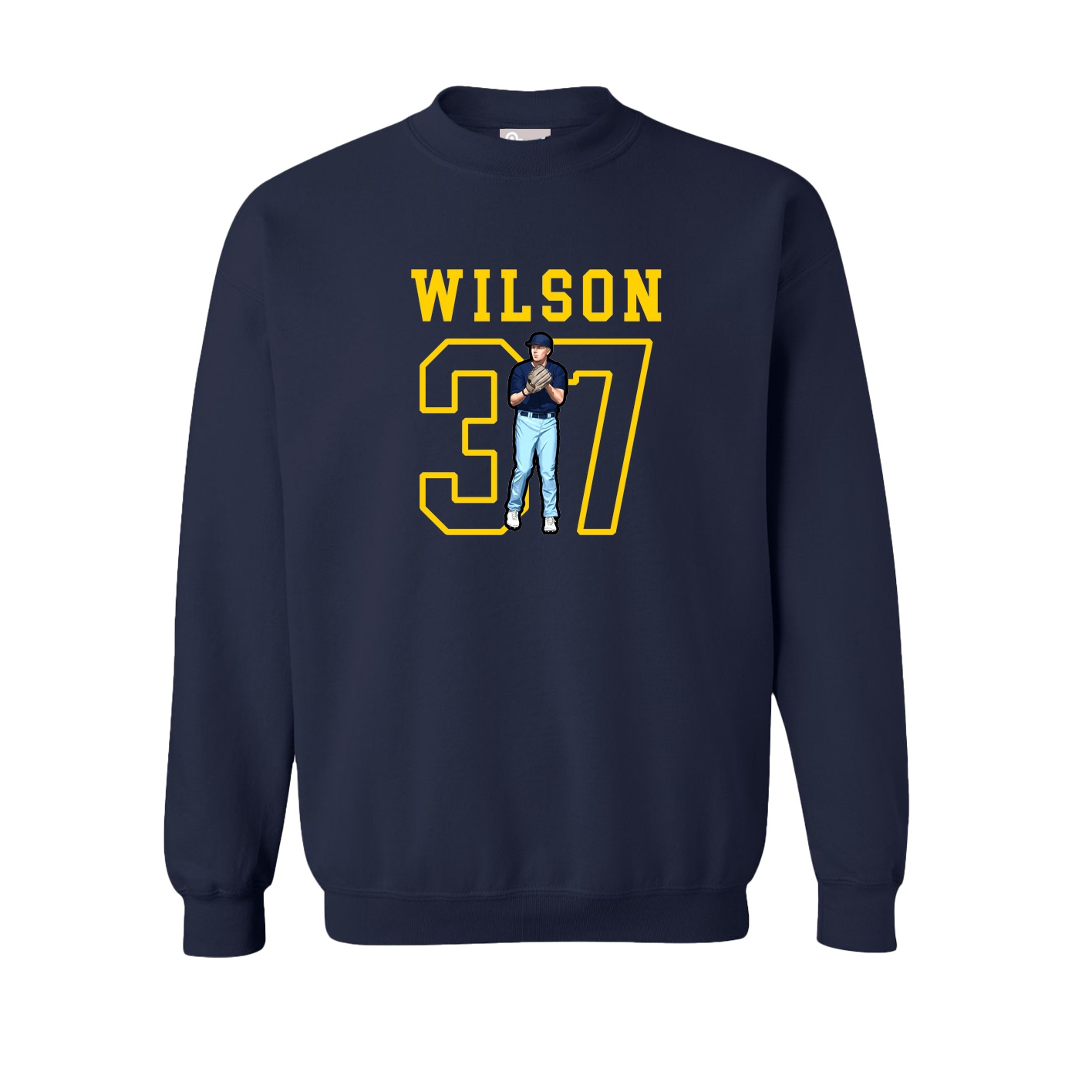 Fleece Crew — Shirsey in Navy