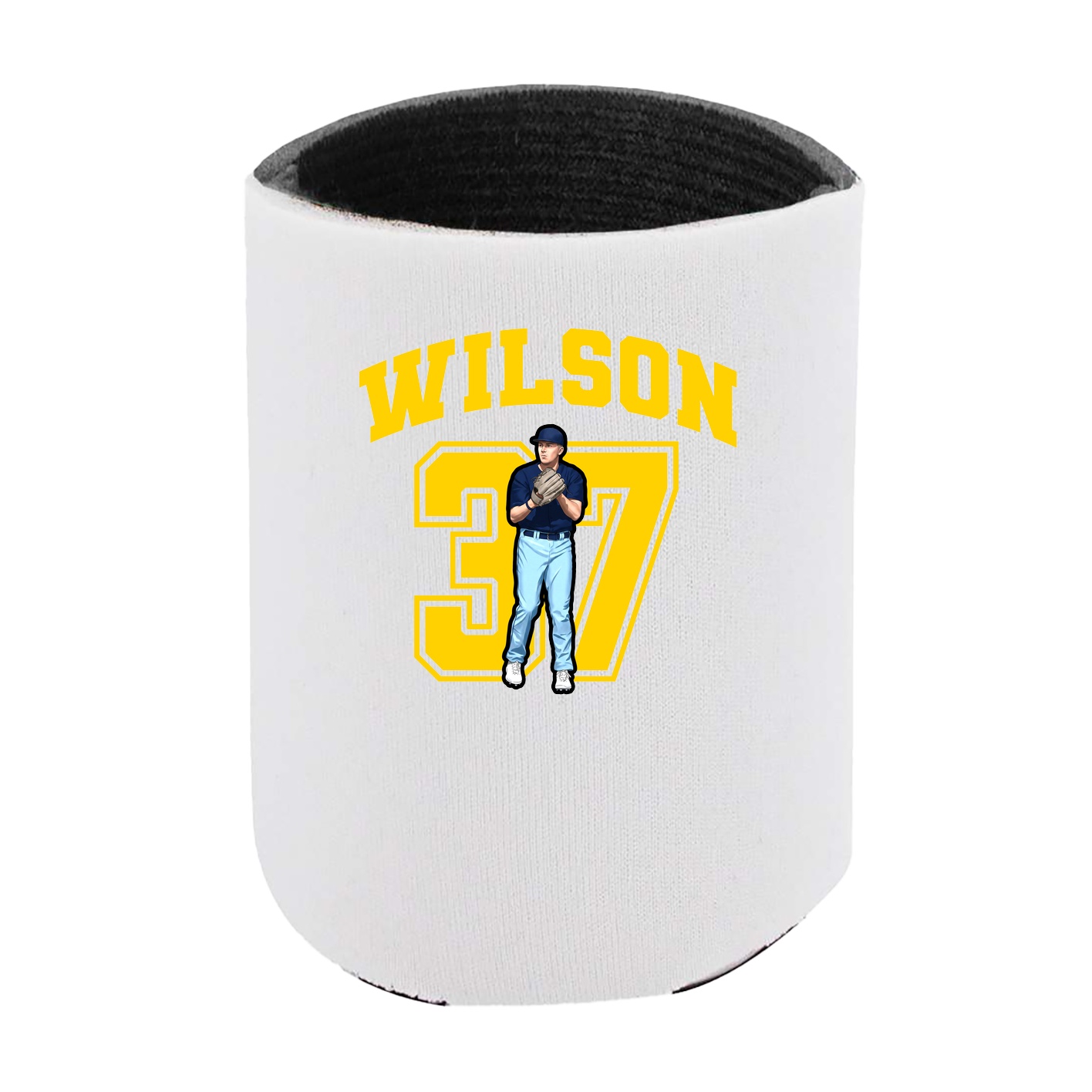 Can Holder — Number in White