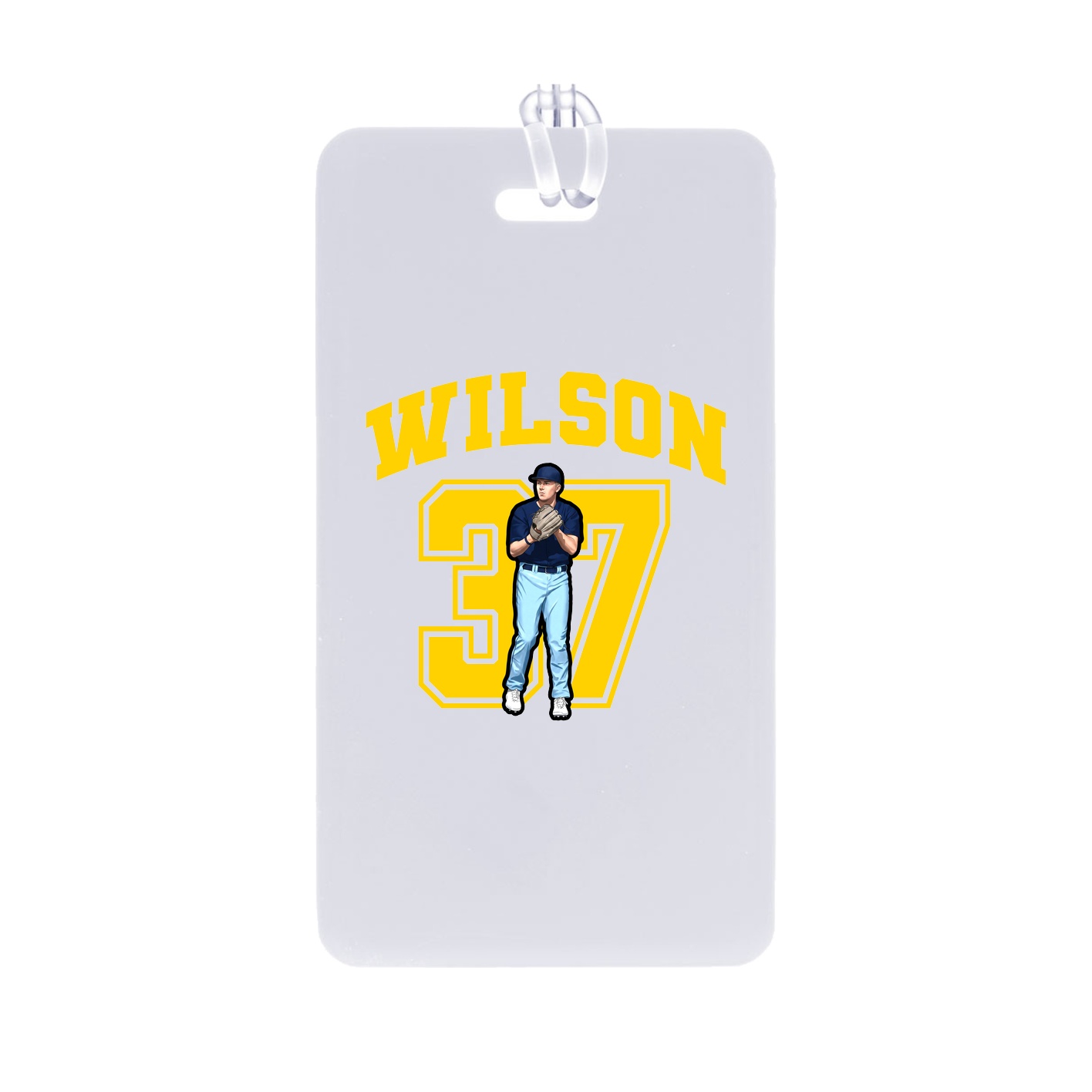 Bag Tag — Number in Classic