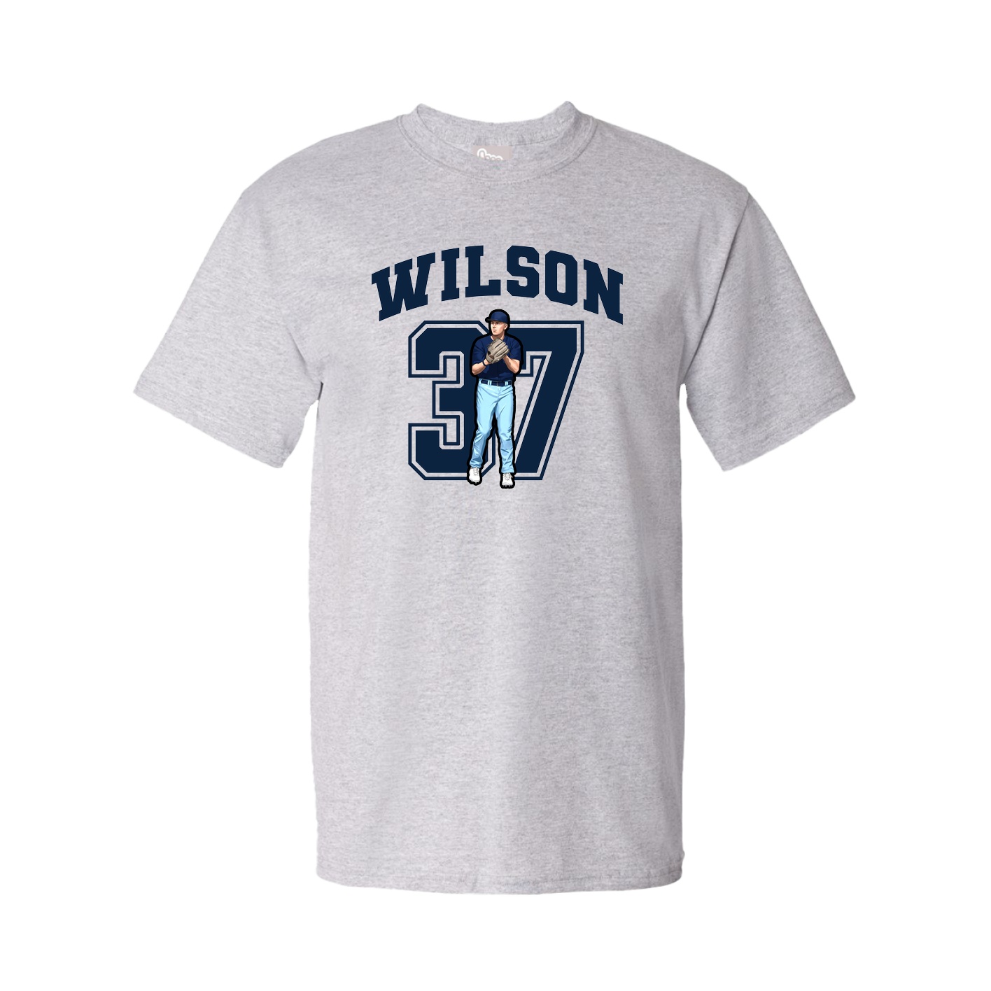Tee — Number in Grey