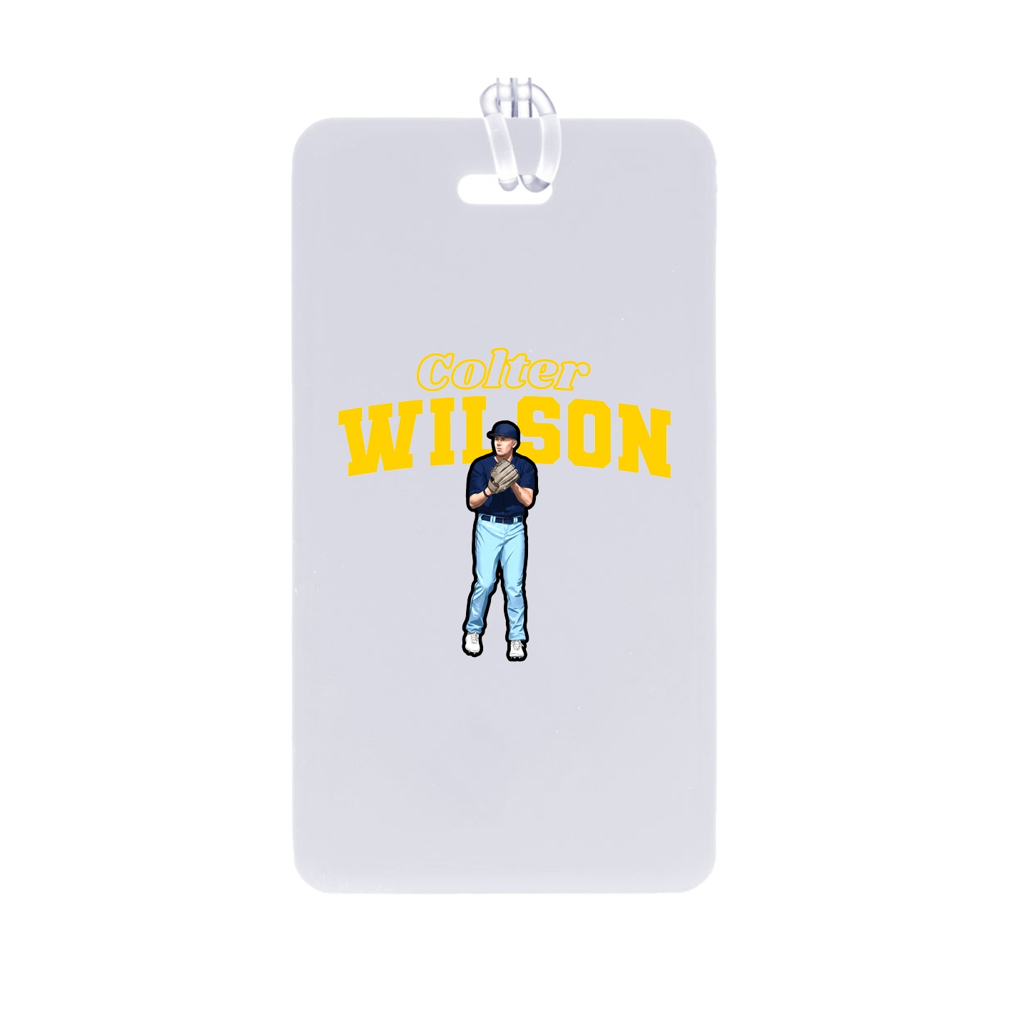 Bag Tag — Name Arch in Classic