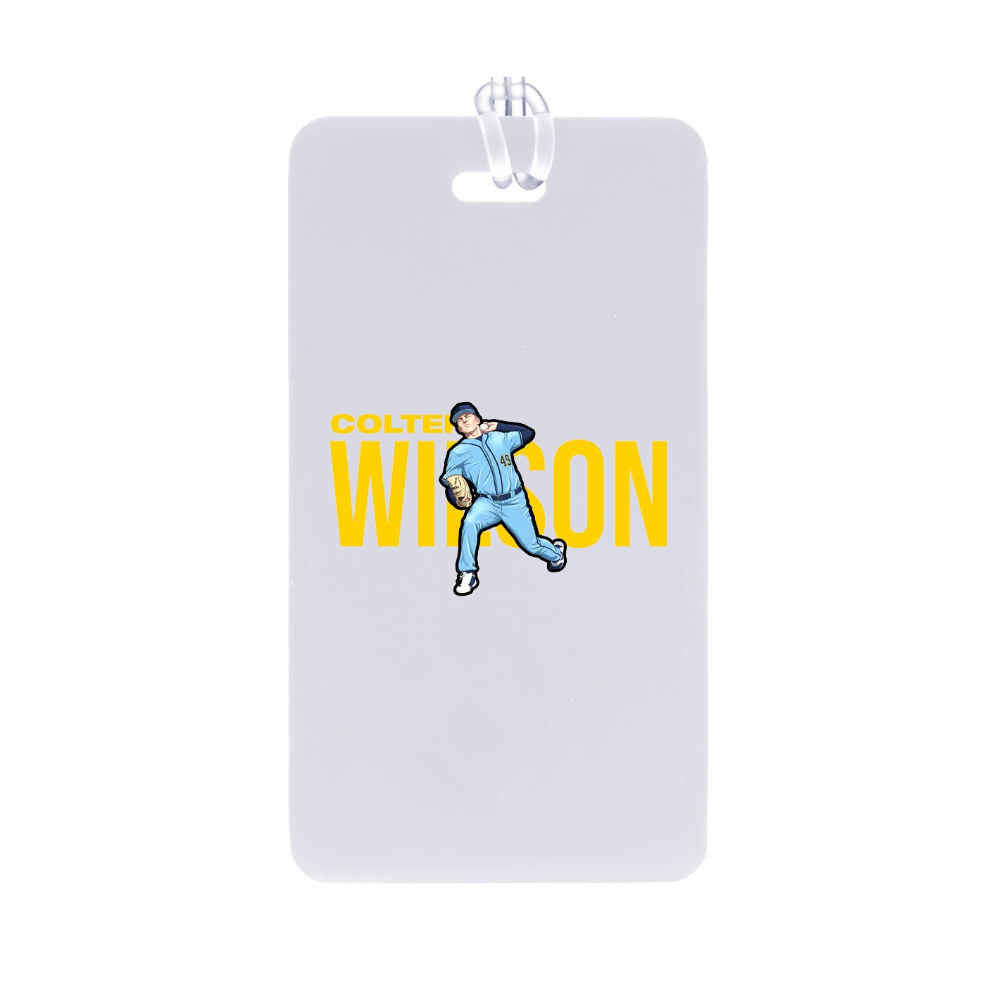 Bag Tag — Player Name in Classic